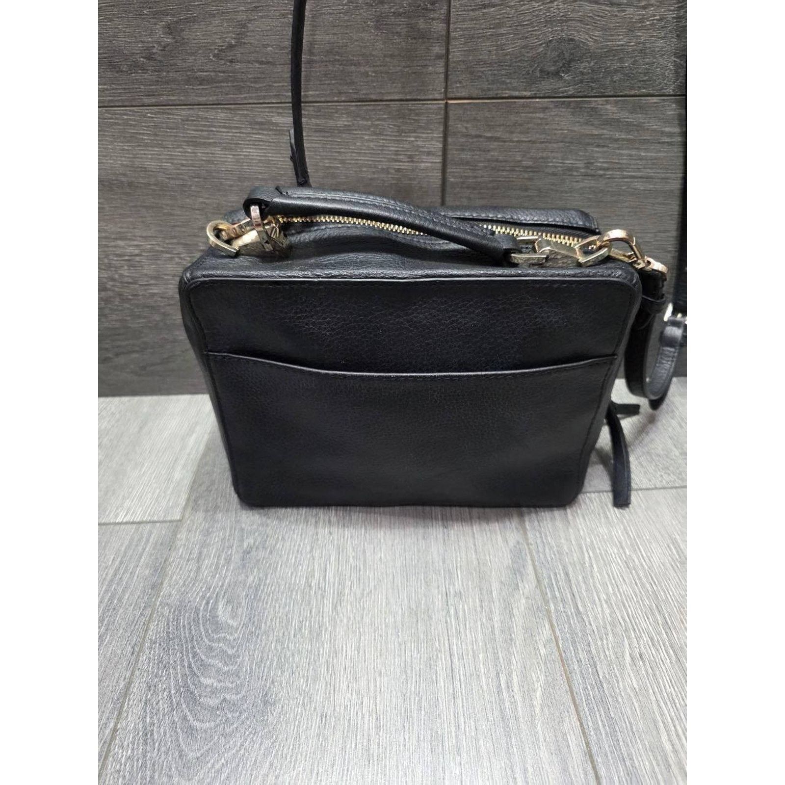 Vince Camuto Vince Camuto Black Brown leather cross body bag B000427 Size ONE SIZE - 8 Thumbnail