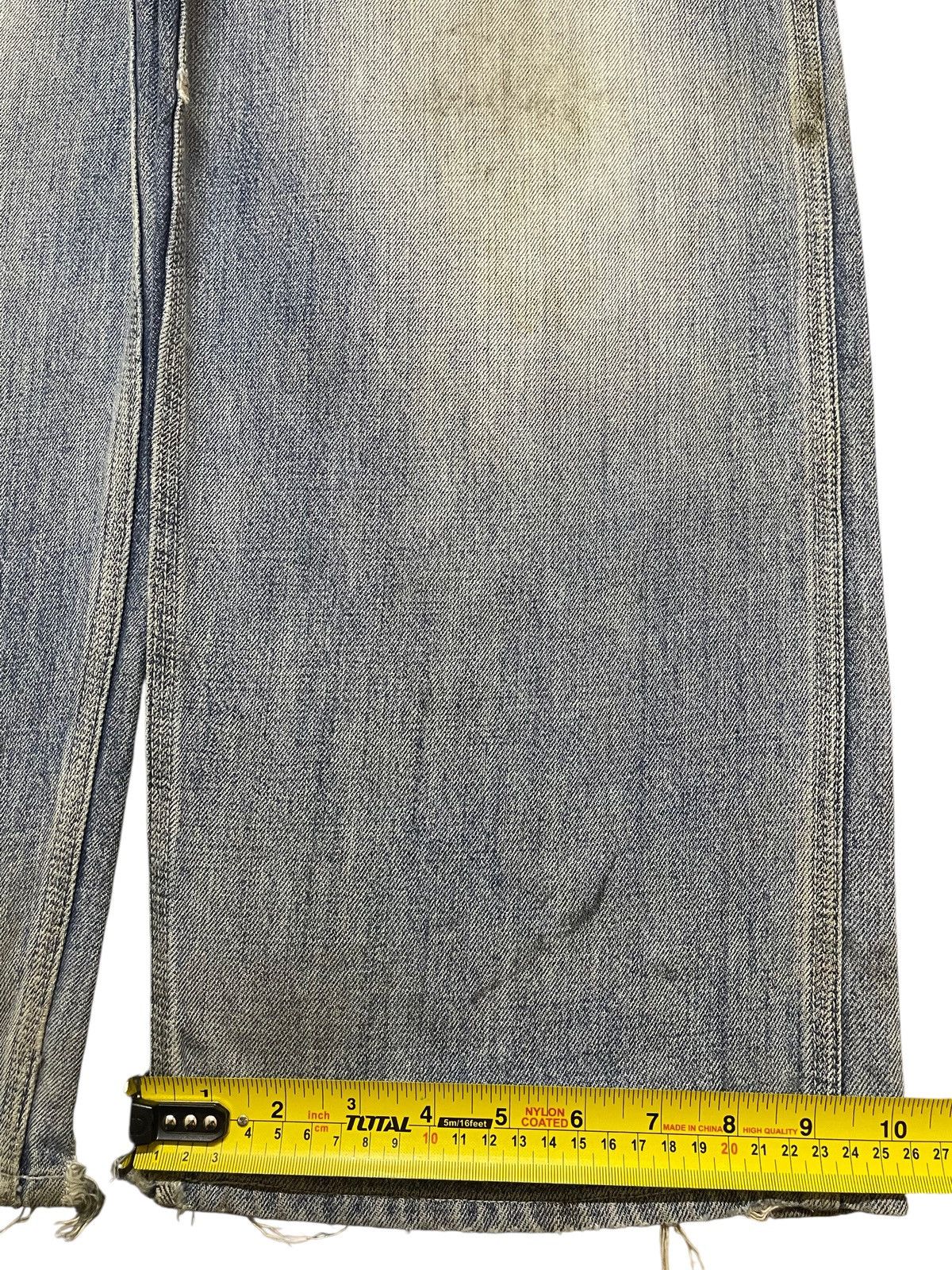 Carhartt Vintage Carhatt Carpenter Mud Wash Faded Distress Baggy Jean Size US 34 / EU 50 - 17 Thumbnail