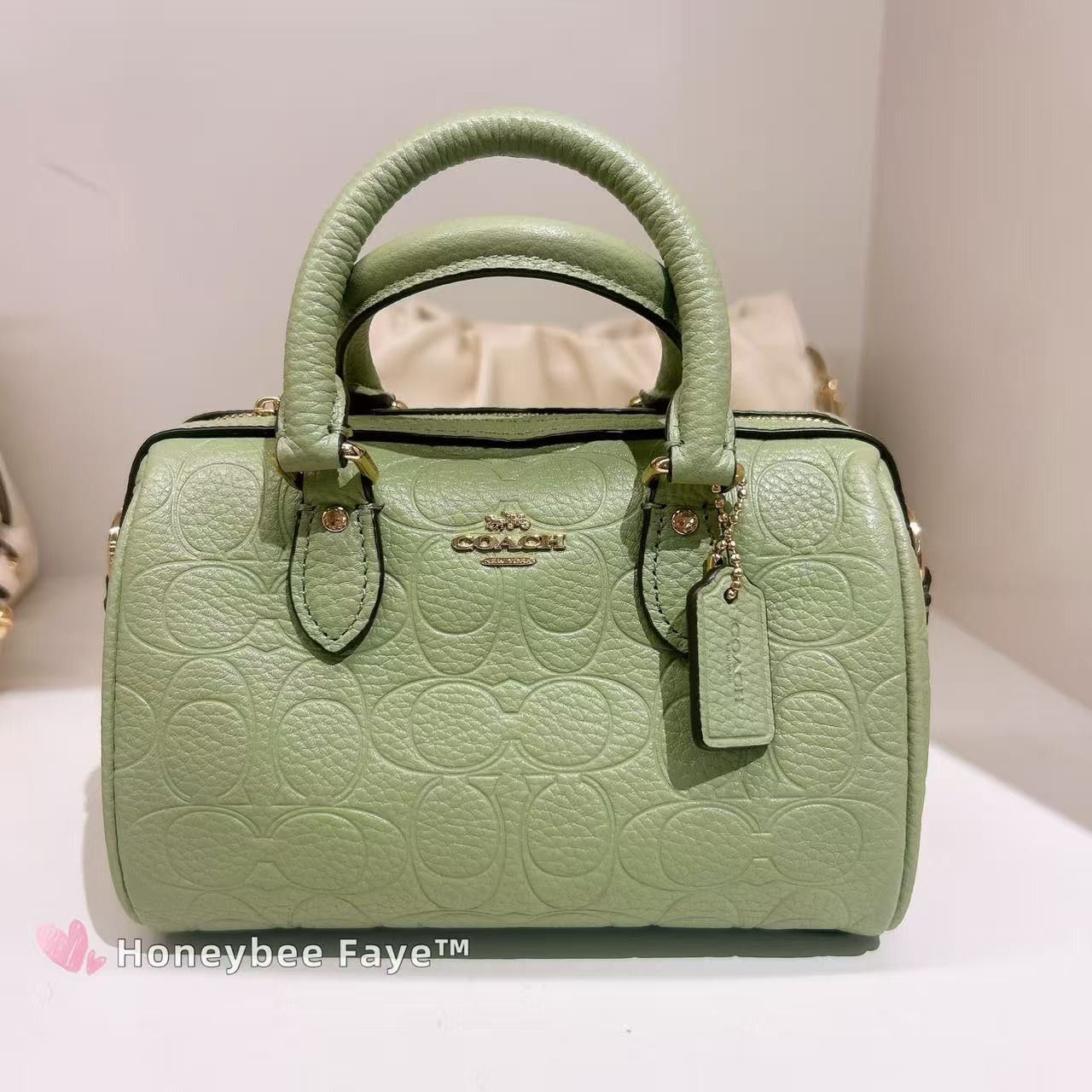 Coach NWT Coach Mini Rowan Crossbody Bag In Signature Denim CY742