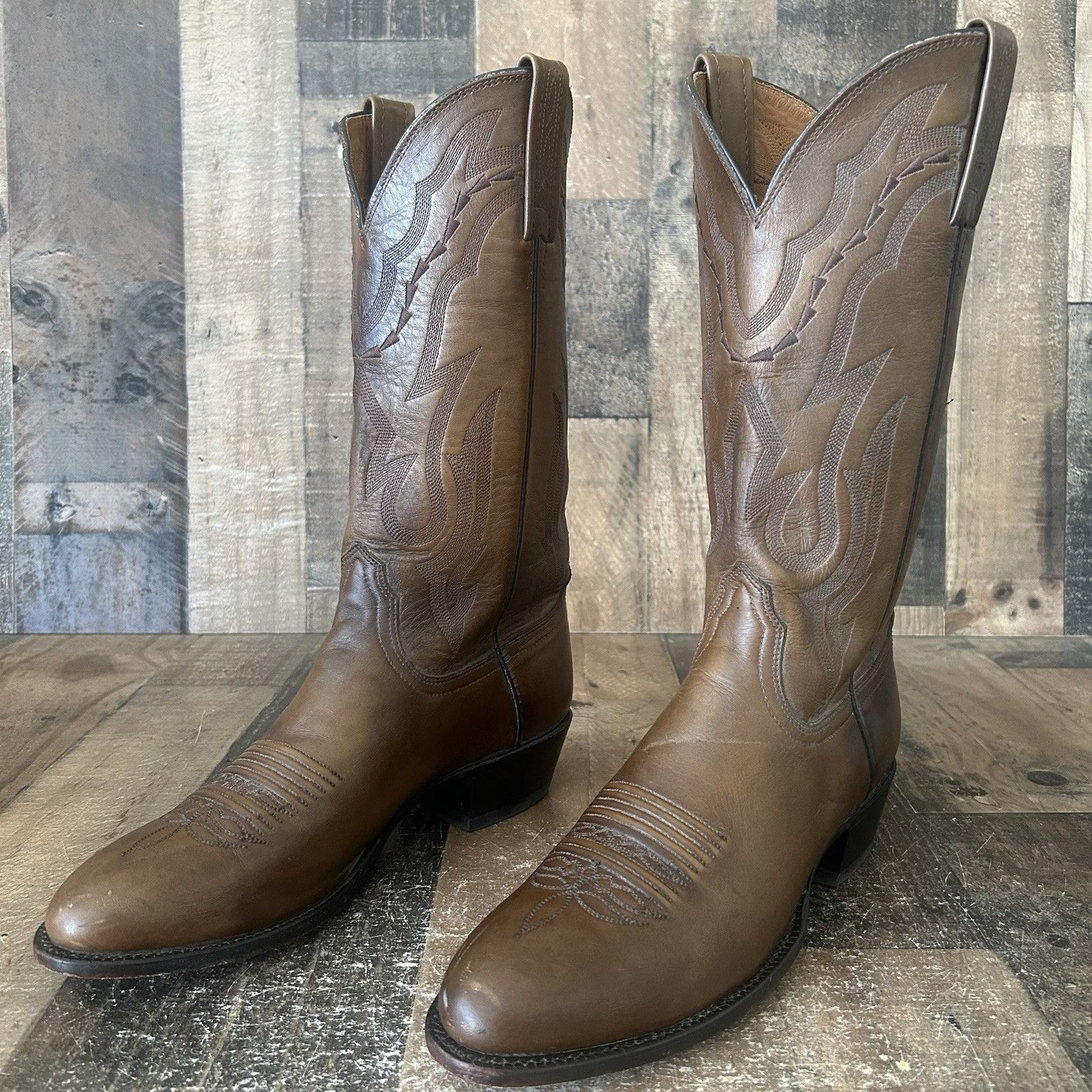Lucchese Lucchese 2000 Western T3097R Cowboy Boots Mens 8 D Size US 8 / EU 41 - 1 Thumbnail