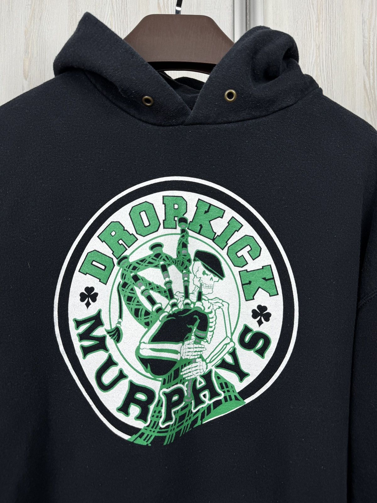 Fruit Of The Loom Dropkick Murphy’s vintage y2k #58 hoodie skeleton Ireland Size US L / EU 52-54 / 3 - 3 Thumbnail