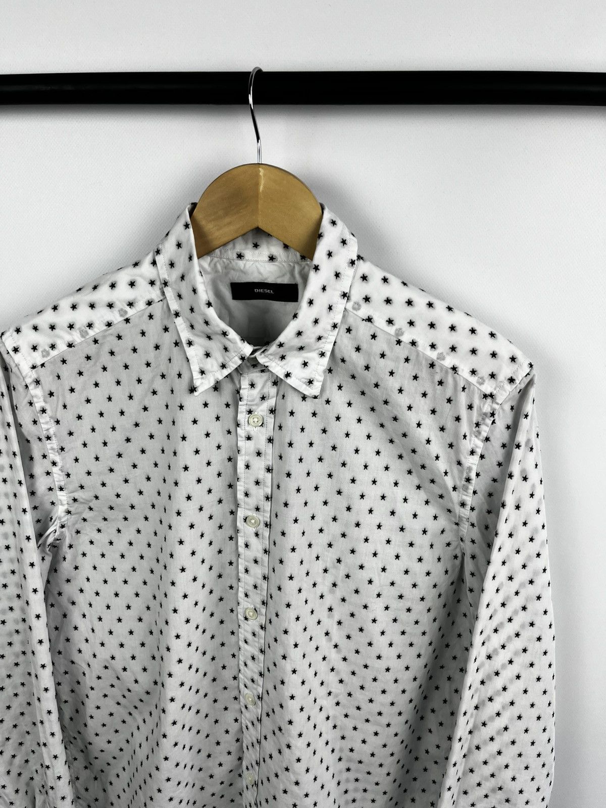 Diesel Diesel mens button shirt size m Size US M / EU 48-50 / 2 - 2 Thumbnail