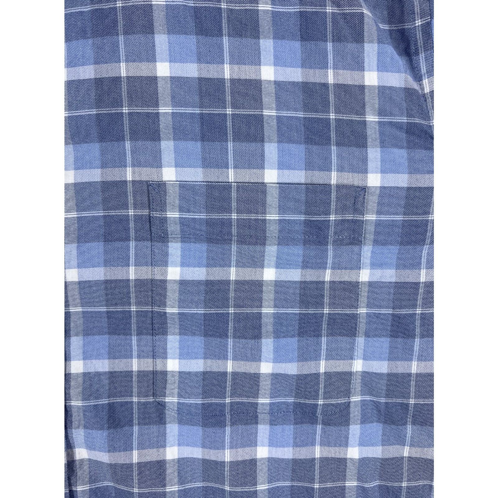 Tommy Hilfiger Tommy Hilfiger Shirt Adult Extra Large Blue Plaid Long Sleeve 17-17.5 34-35 Size US XL / EU 56 / 4 - 6 Thumbnail
