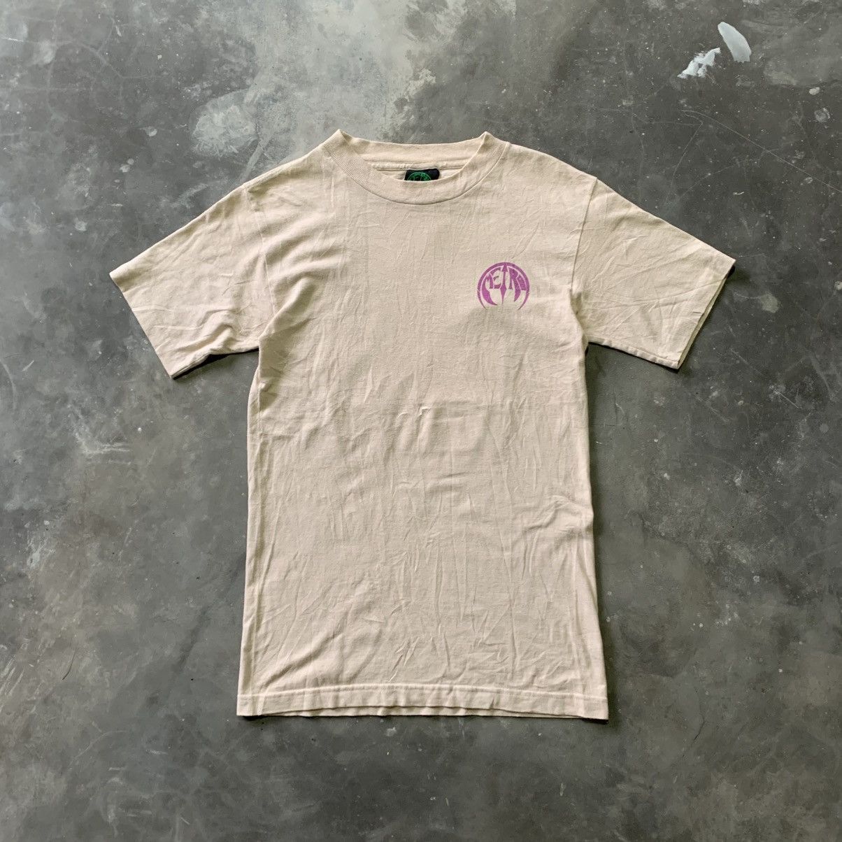 Anime Vintage 90s Metro Grapich Tshirt Size US M / EU 48-50 / 2 - 5 Thumbnail