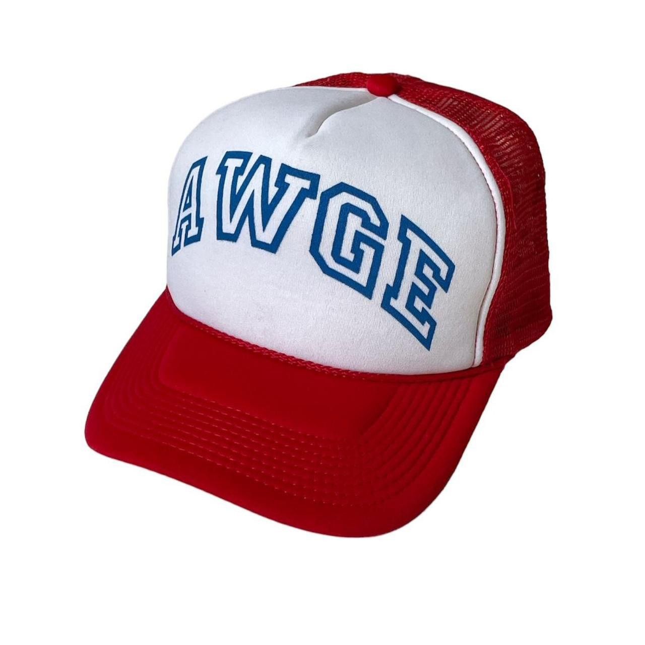 image of Awge Trucker in Red/White, Men's
