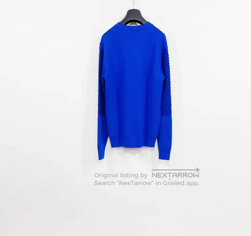 Versace Versace Blue Wool Long Sleeve Sweater . Size US M / EU 48-50 / 2 - 2 Thumbnail