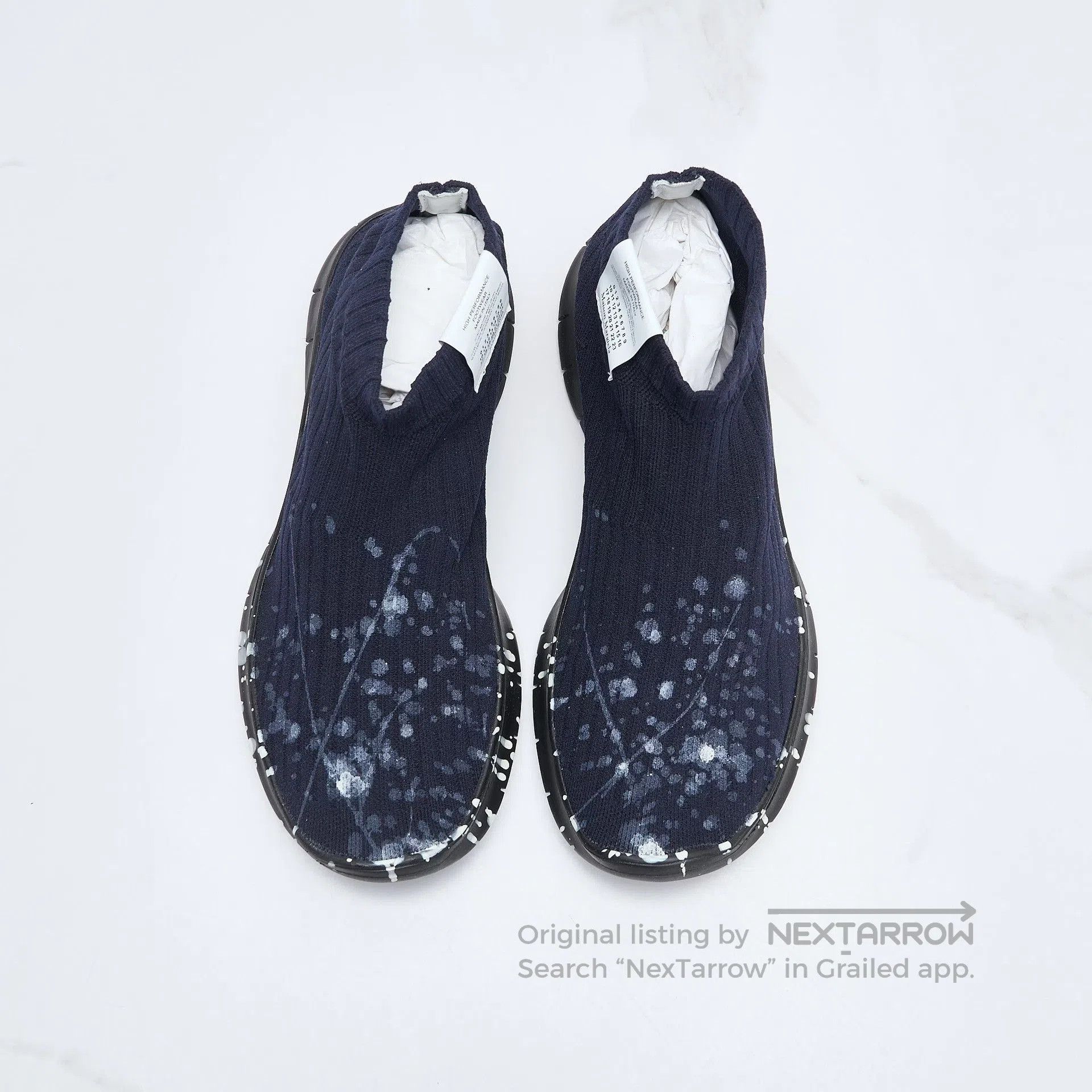 Maison Margiela Maison Margiela Splatter Sock Shoes. Size US 7 / EU 40 - 4 Thumbnail