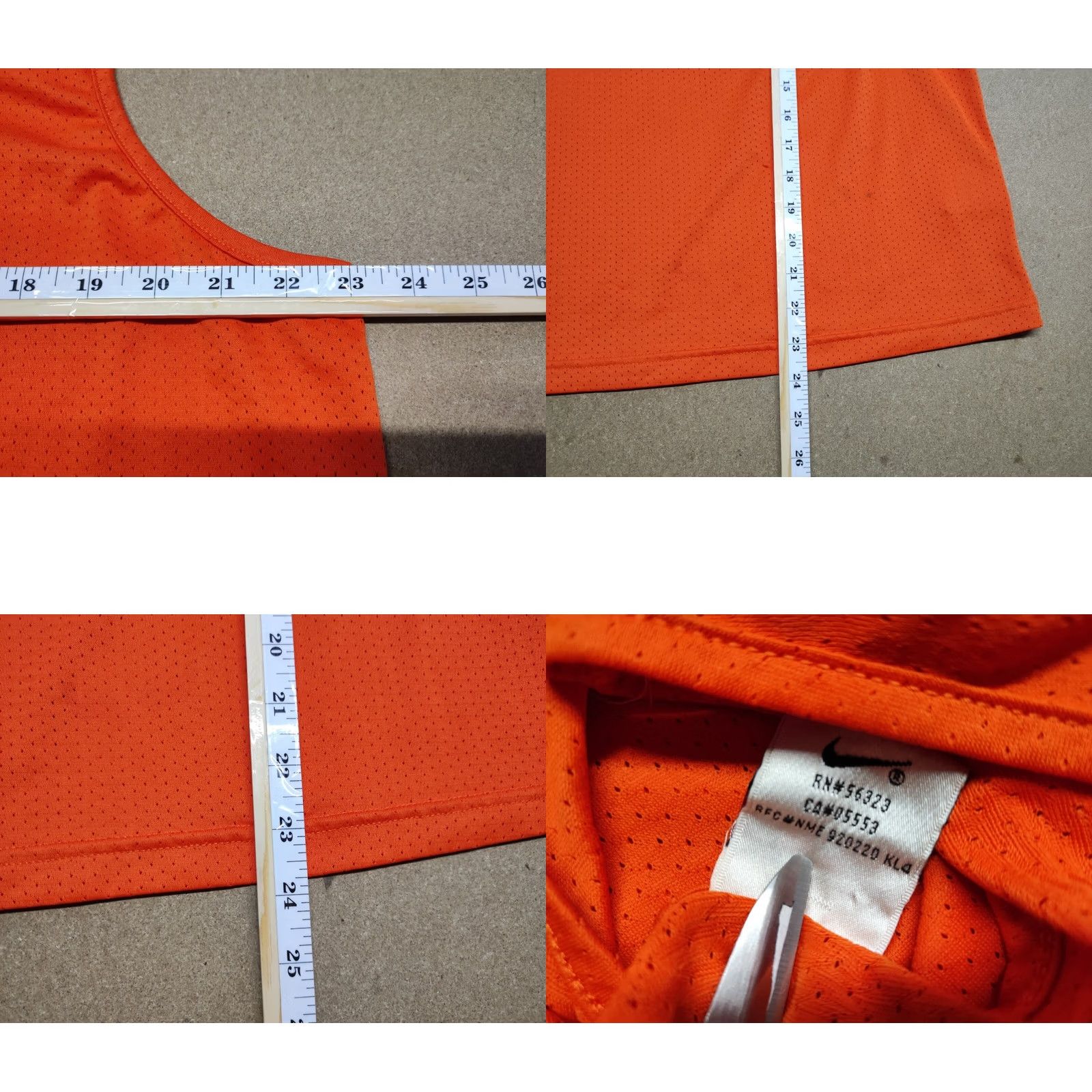 Nike Nike Tank Top Mens One Size Vintage 80s Neon Orange Sleveless Shirt Adults XS-XL? Size US M / EU 48-50 / 2 - 8 Thumbnail