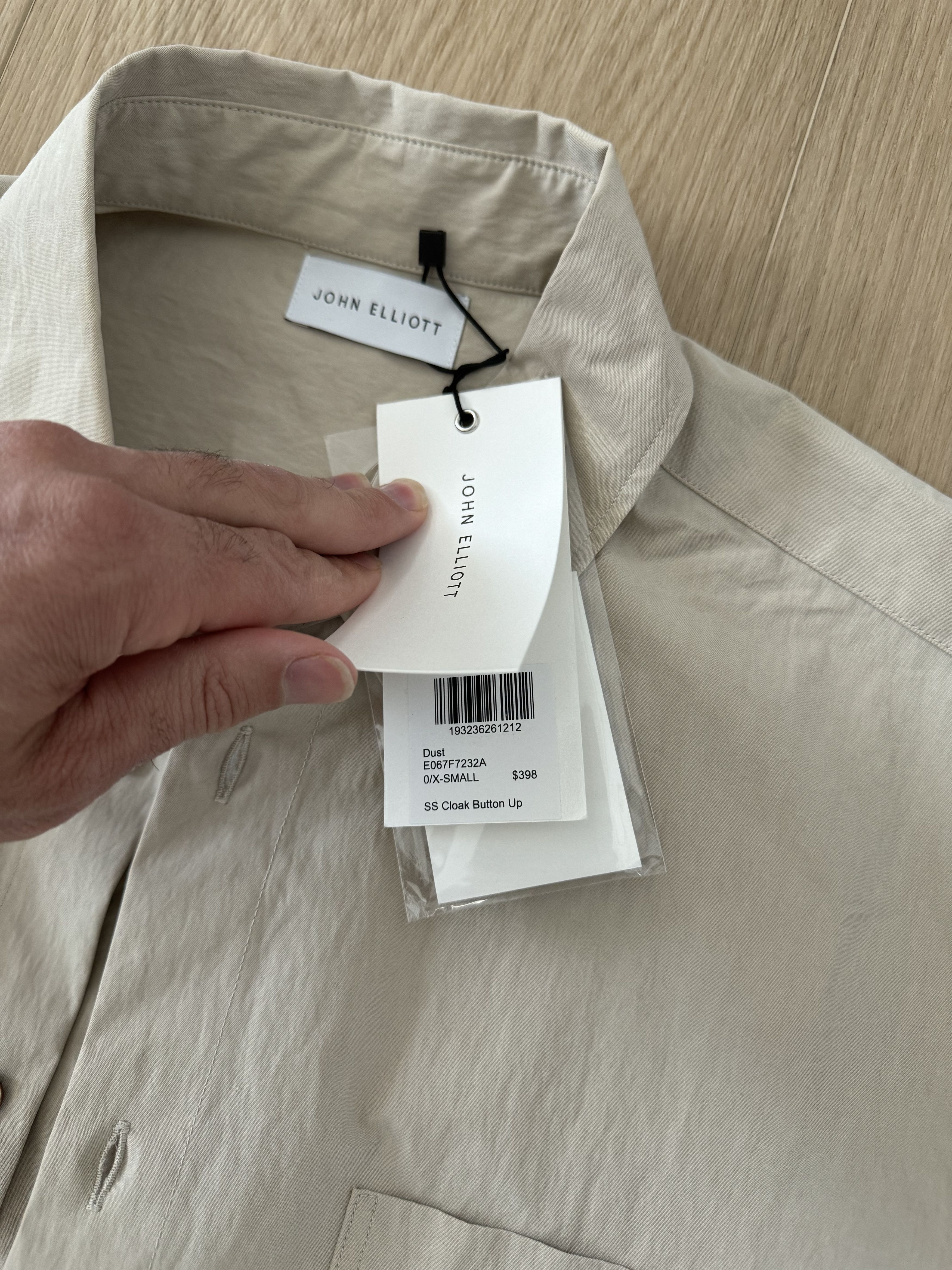 John Elliott John Elliott - SS Cloak Button Up Size US XS / EU 42 / 0 - 2 Thumbnail
