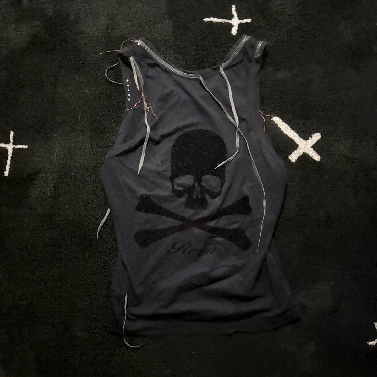 Roen SS00 - "Mickey Mouse Scab" Tank Top Size US M / EU 48-50 / 2 - 2 Thumbnail