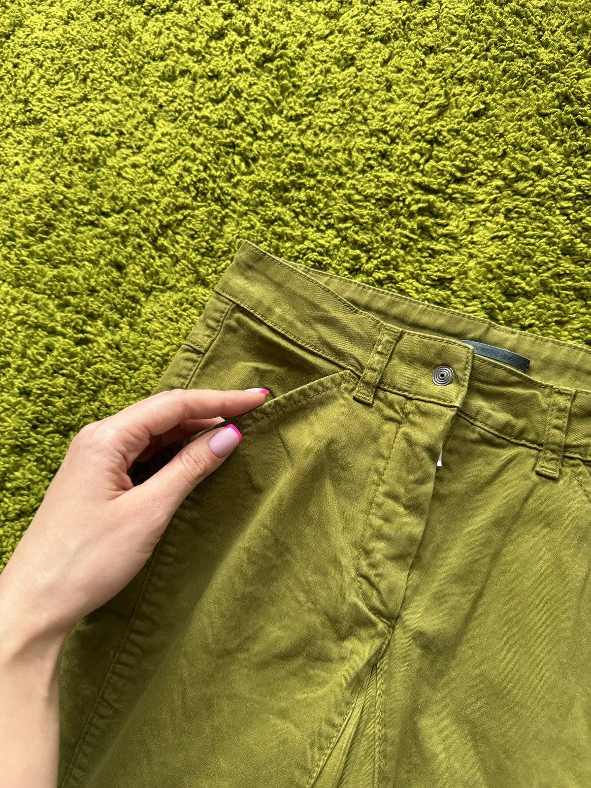 Annette Gortz × Designer Annette Gortz skinny fit khaki pants Size 26" / US 2 / IT 38 - 3 Thumbnail