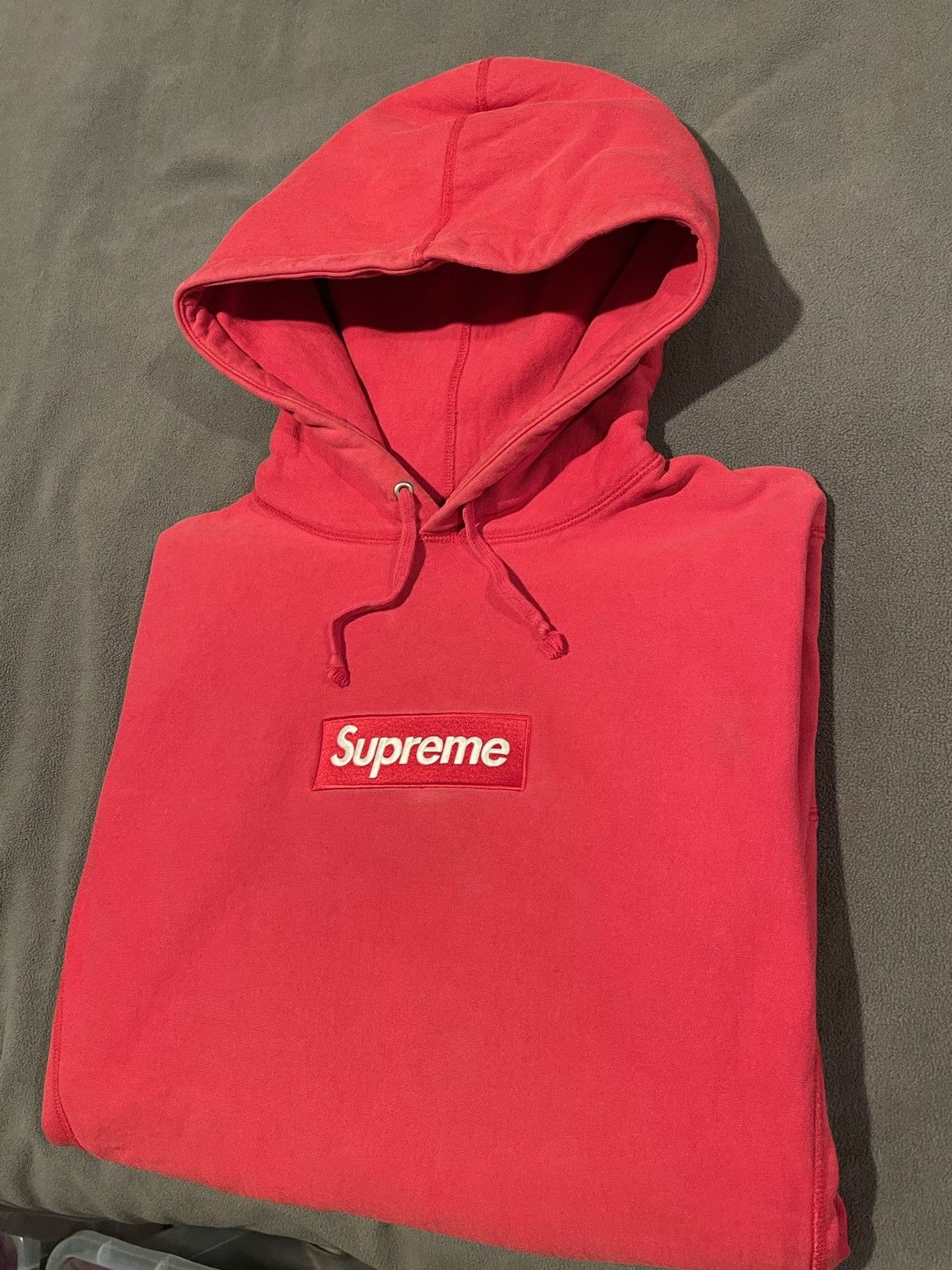 Supreme Supreme 2016 Red on Red Box Logo hoodie Size US XL / EU 56 / 4 - 17 Thumbnail