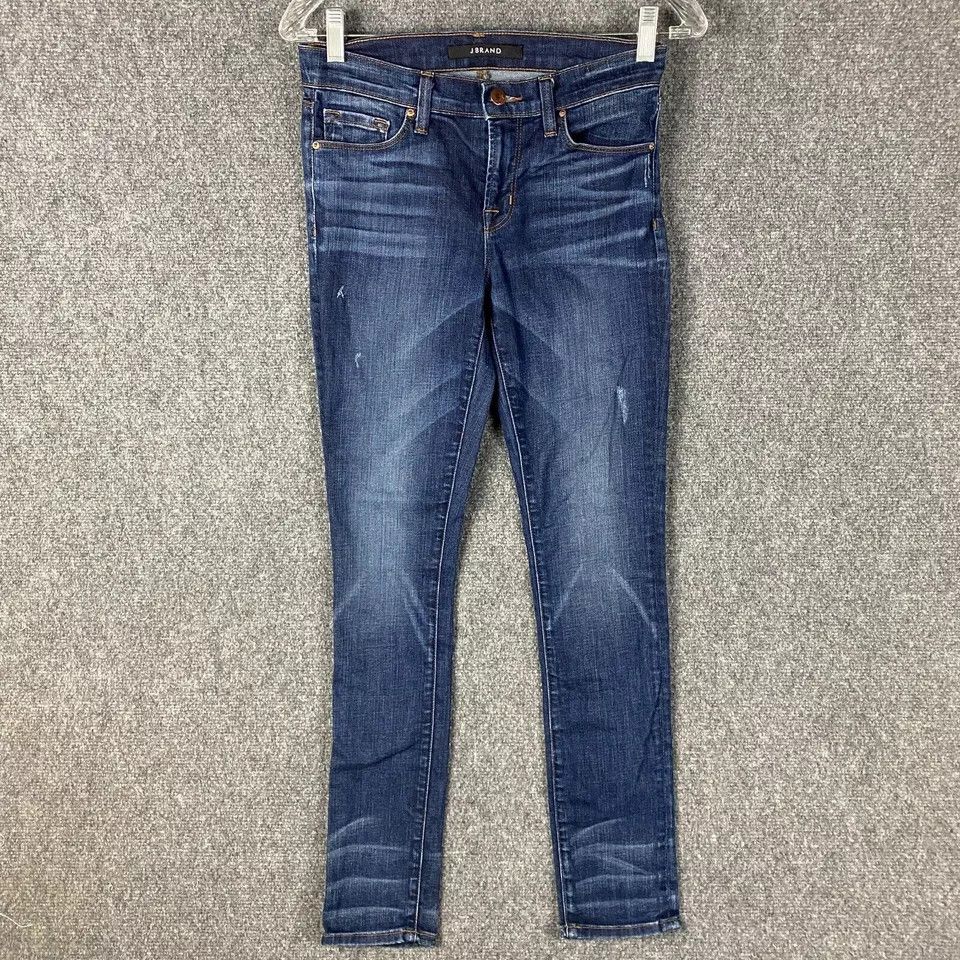 J Brand J Brand Jeans Women's Size 25 Denim Skinny Leg Heart Breaker Size 28" / US 6 / IT 42 - 1 Thumbnail