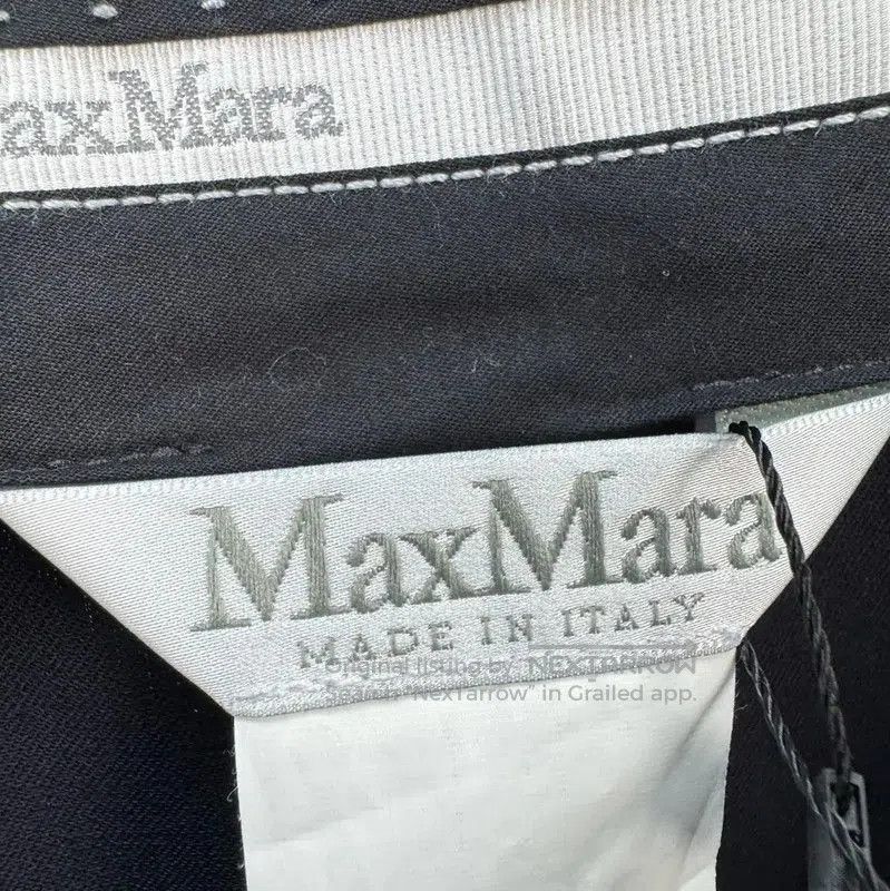 Max Mara MaxMara Spring Autumn Casual Pants in Navy Blue . Size 39" - 5 Thumbnail