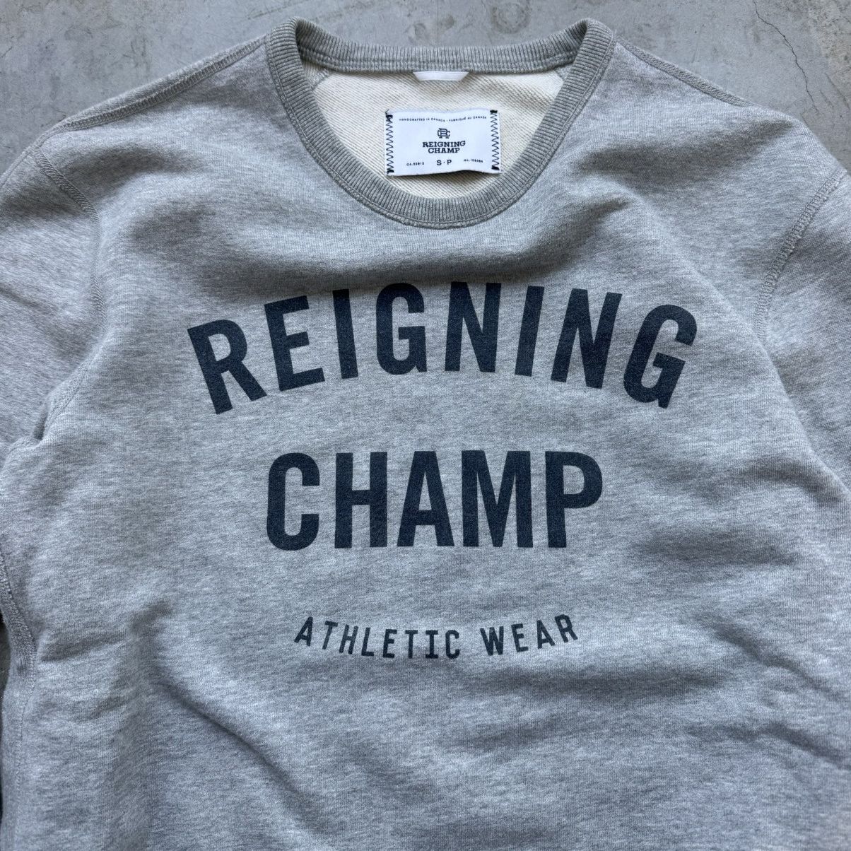Reigning Champ Reigning Champ Athletic Wear Spell out Crewneck Size US S / EU 44-46 / 1 - 3 Thumbnail
