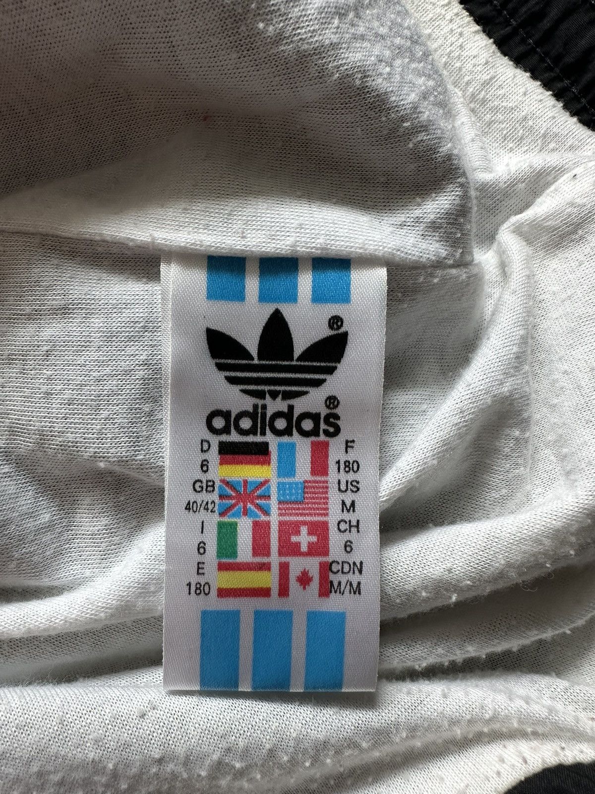 Adidas Vintage oversize jacket Adidas big logo 90s Size US M / EU 48-50 / 2 - 13 Thumbnail