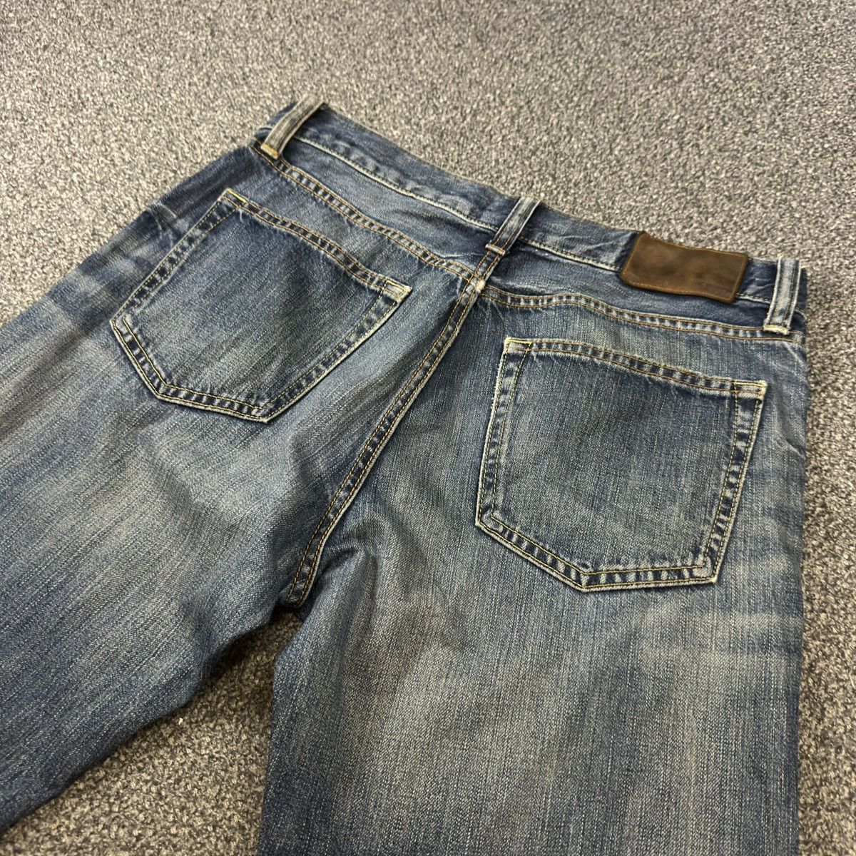 Undercover × Uniqlo 🔥🇯🇵 Vintage Japanese Uniqlo S002 Seditionaries Denim Jeans Size US 33 - 6 Thumbnail
