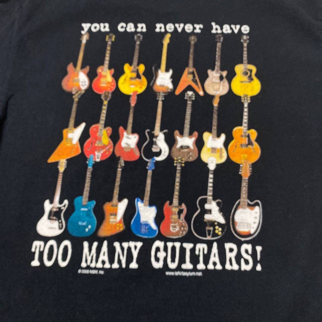 Band Tees Guitar 2008 MBM T-shirt Size:L Size US L / EU 52-54 / 3 - 5 Thumbnail