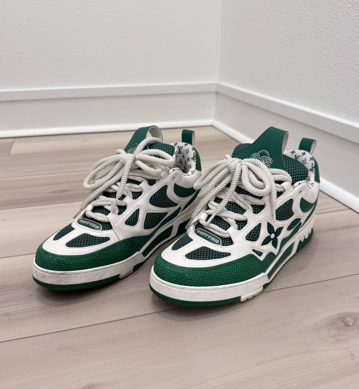 Louis Vuitton Louis Vuitton LV Skate Monogram Sneakers Size US 13 / EU 46 - 2 Thumbnail