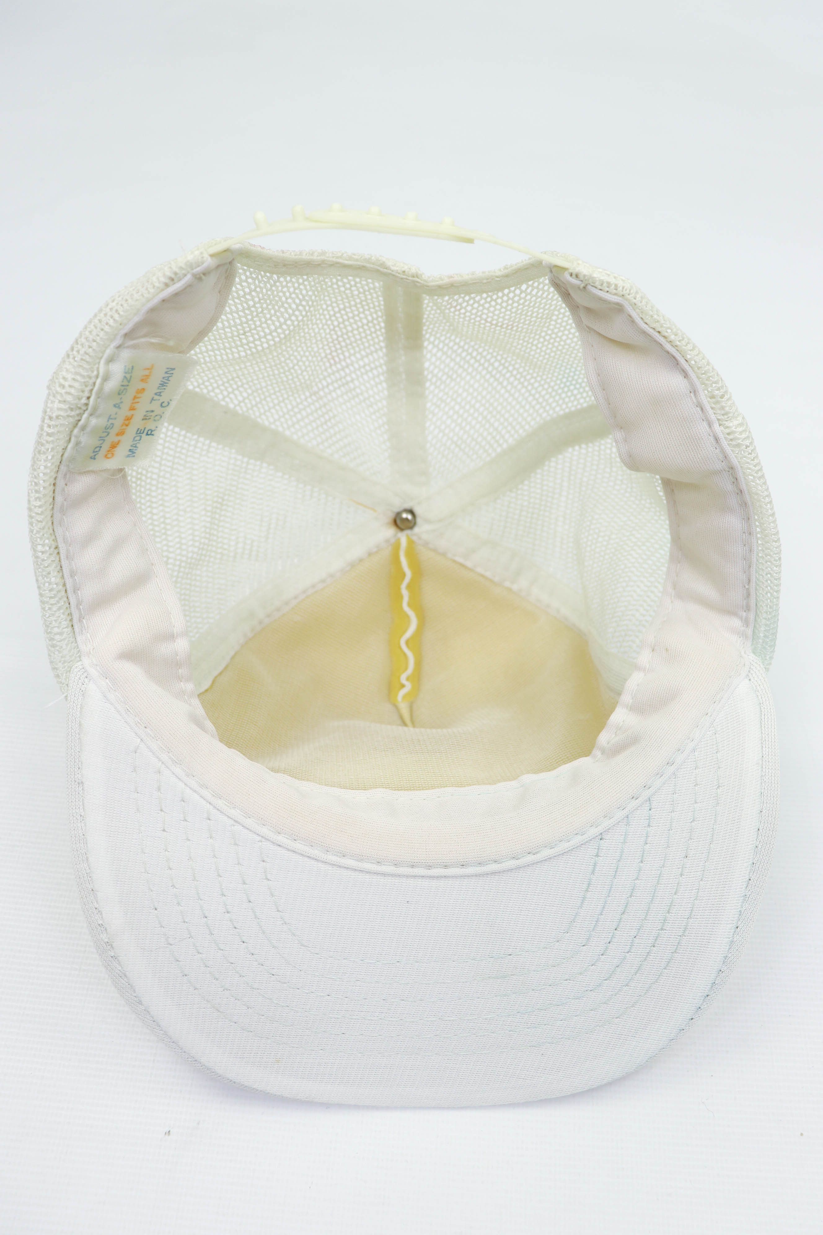 Vintage 80-90s Vintage RIGGS White Trucker Cap Hat Size ONE SIZE - 12 Thumbnail