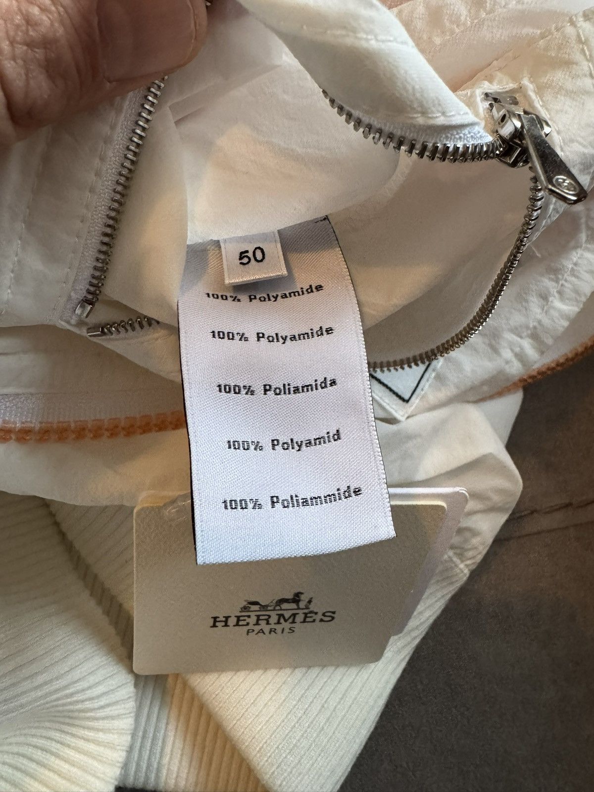 Hermes HERMES jacket study description and real tape measurements Size US M / EU 48-50 / 2 - 18 Thumbnail