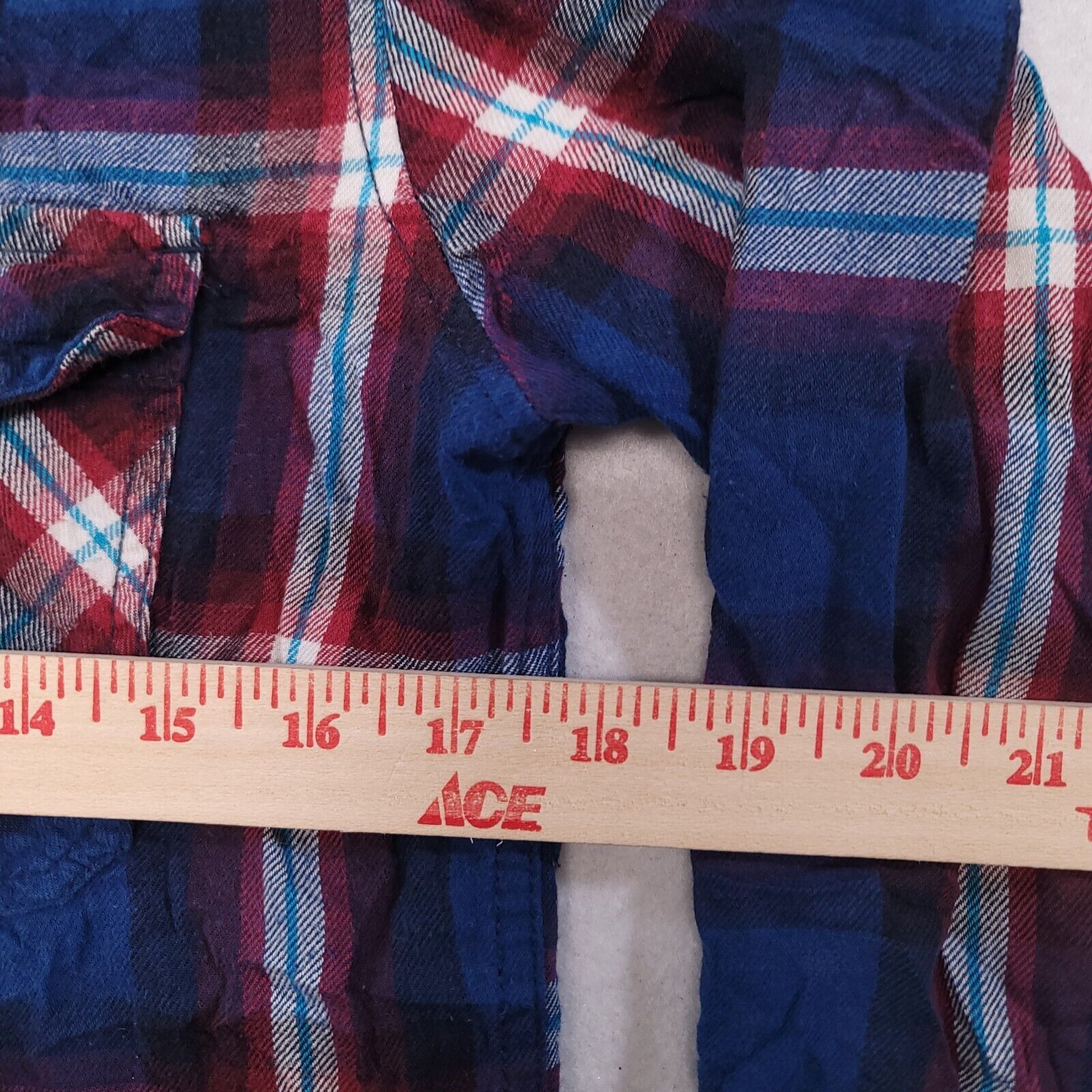 Arizona Jean Co. Arizona Jean Co Tartan Flannel Shirt Mens Size Small S Blue Size US S / EU 44-46 / 1 - 8 Thumbnail