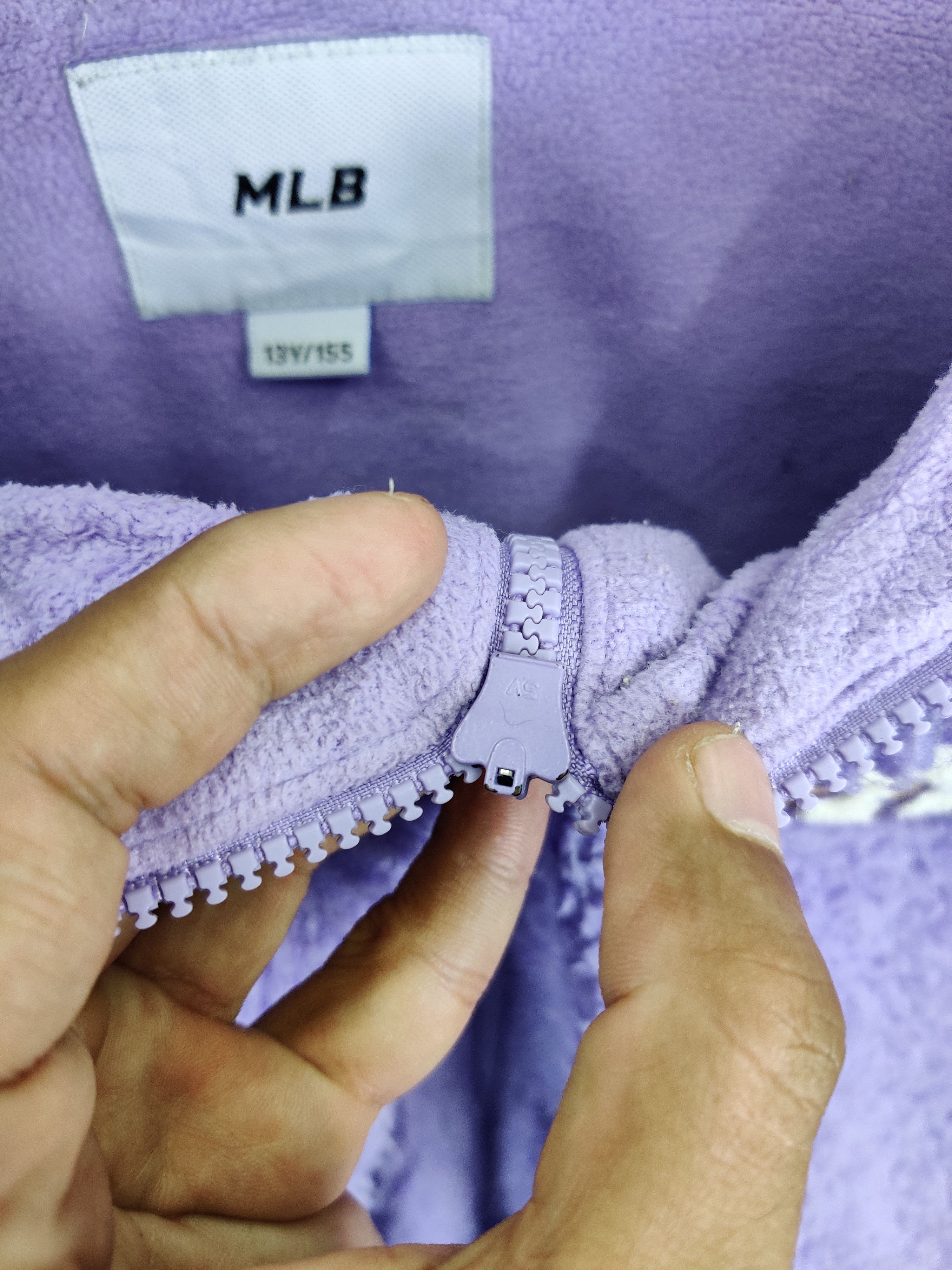 MLB Vintage MLB Los Angeles Dodgers Sherpa Hoodie Jacket Size US M / EU 48-50 / 2 - 9 Thumbnail