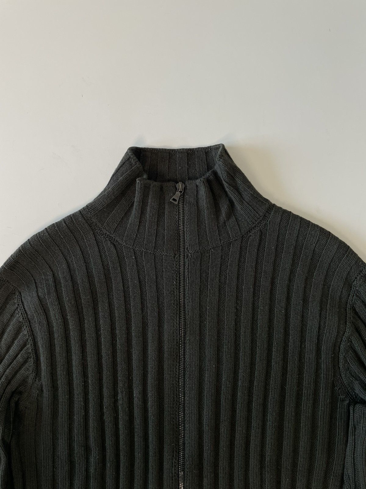 Prada Prada 2000s Wool Zip Sweater Size US M / EU 48-50 / 2 - 2 Thumbnail