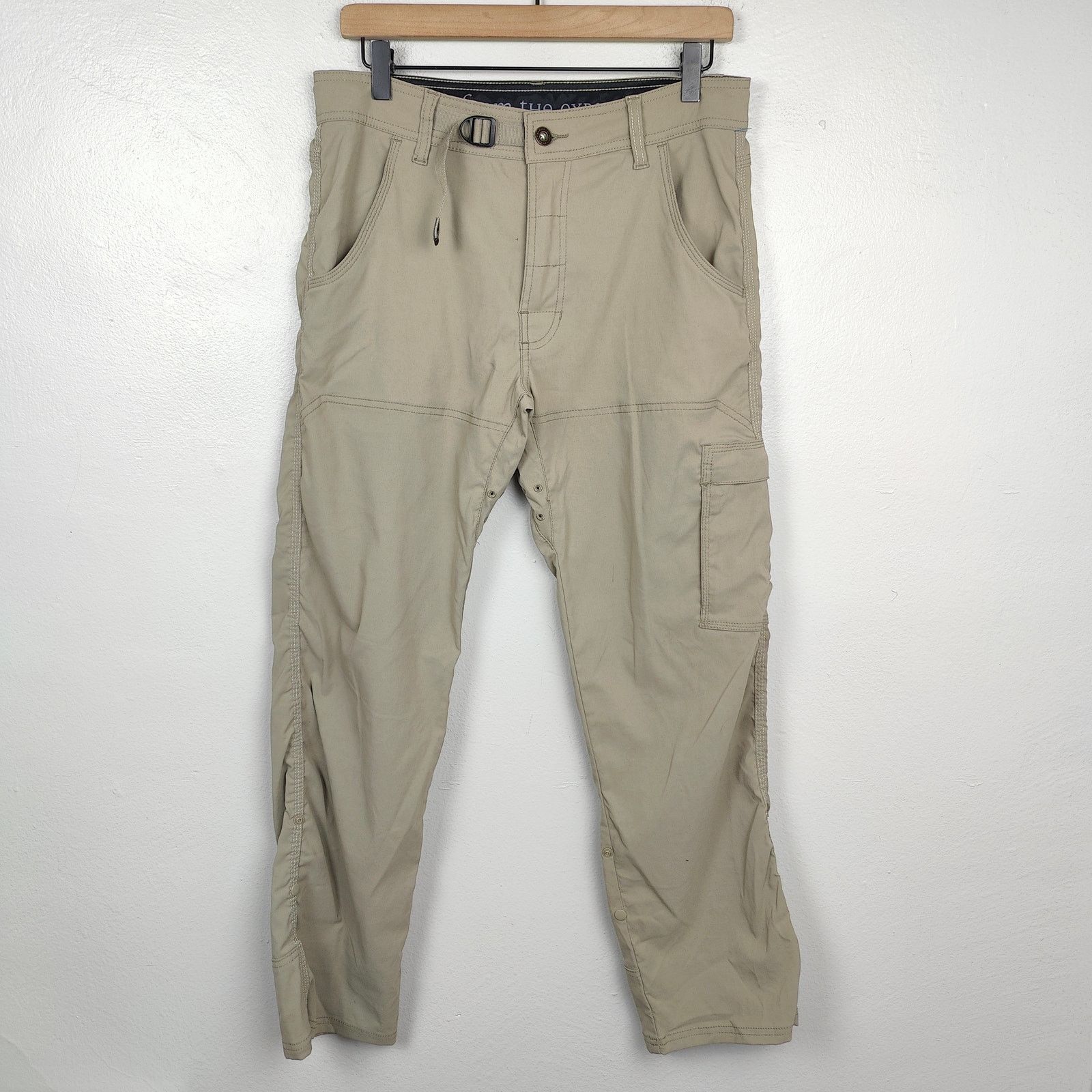 Prana Prana Stretch Convertible Hiking Pants Mens Small x 30 Size US 30 / EU 46 - 1 Thumbnail