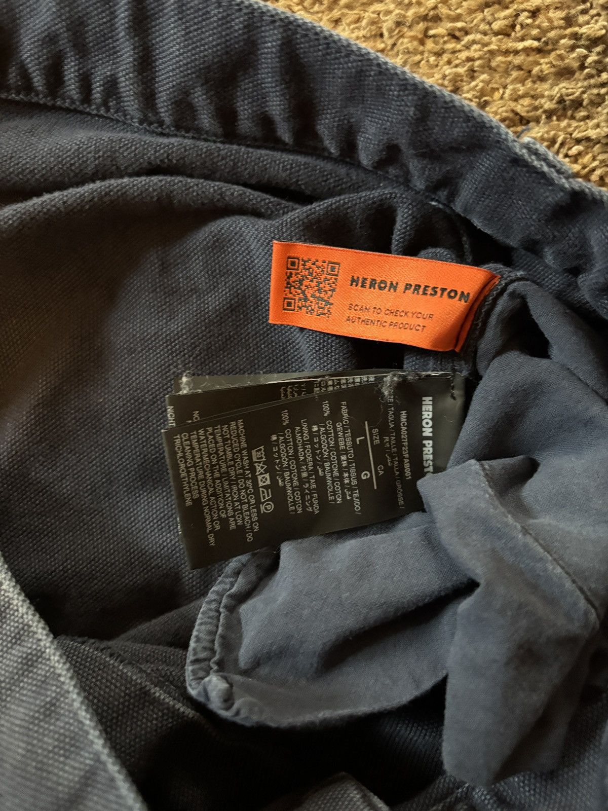 Heron Preston Heron Preston 5 pocket pants Size US 36 / EU 52 - 6 Thumbnail