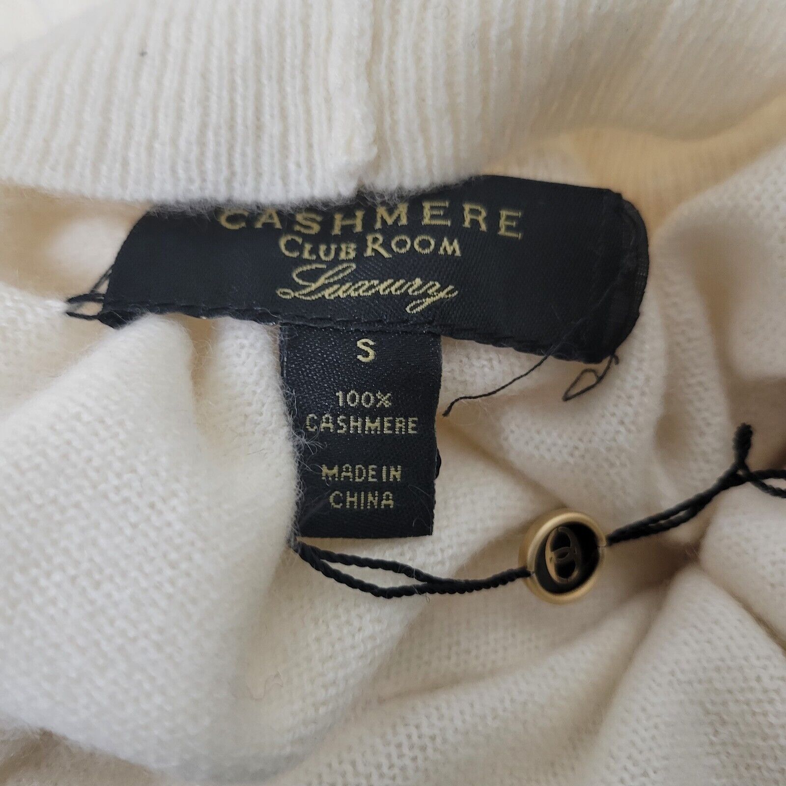 Club Room Men's Clubroom 100% Cashmere Turtleneck Sweater. Size Small. Size US S / EU 44-46 / 1 - 6 Thumbnail