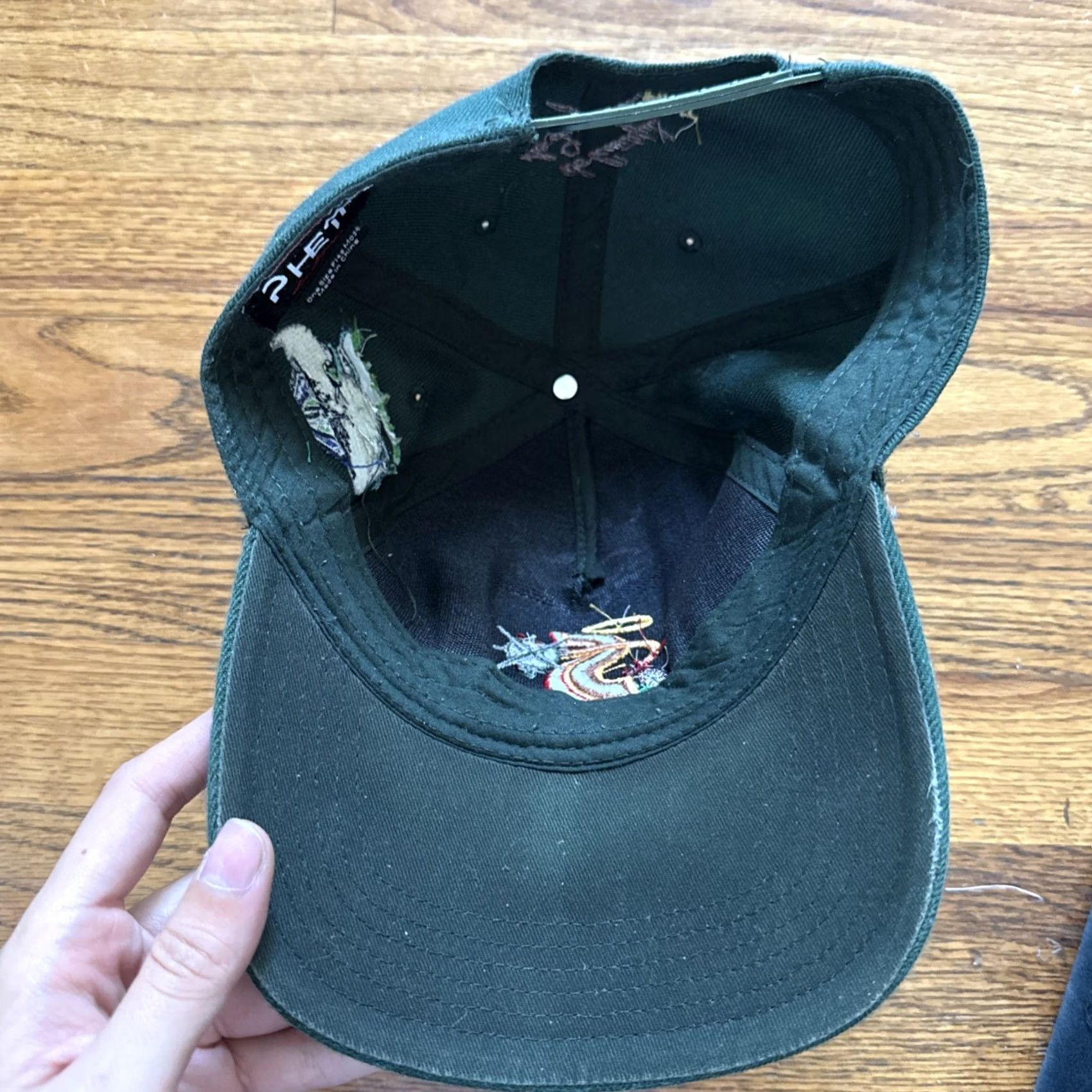Vintage PHEIT Seattle Snapback Cap Green Men One Size Cap Green Size ONE SIZE - 7 Thumbnail