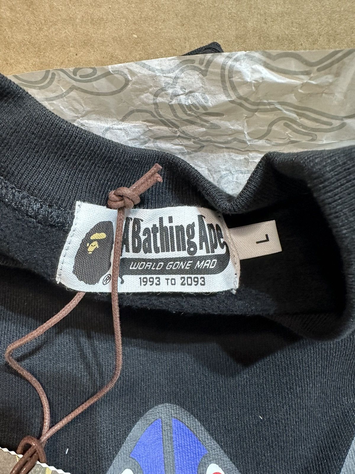 Bape Bathing Ape Bape Crewneck Sweatshirt Size US L / EU 52-54 / 3 - 2 Thumbnail