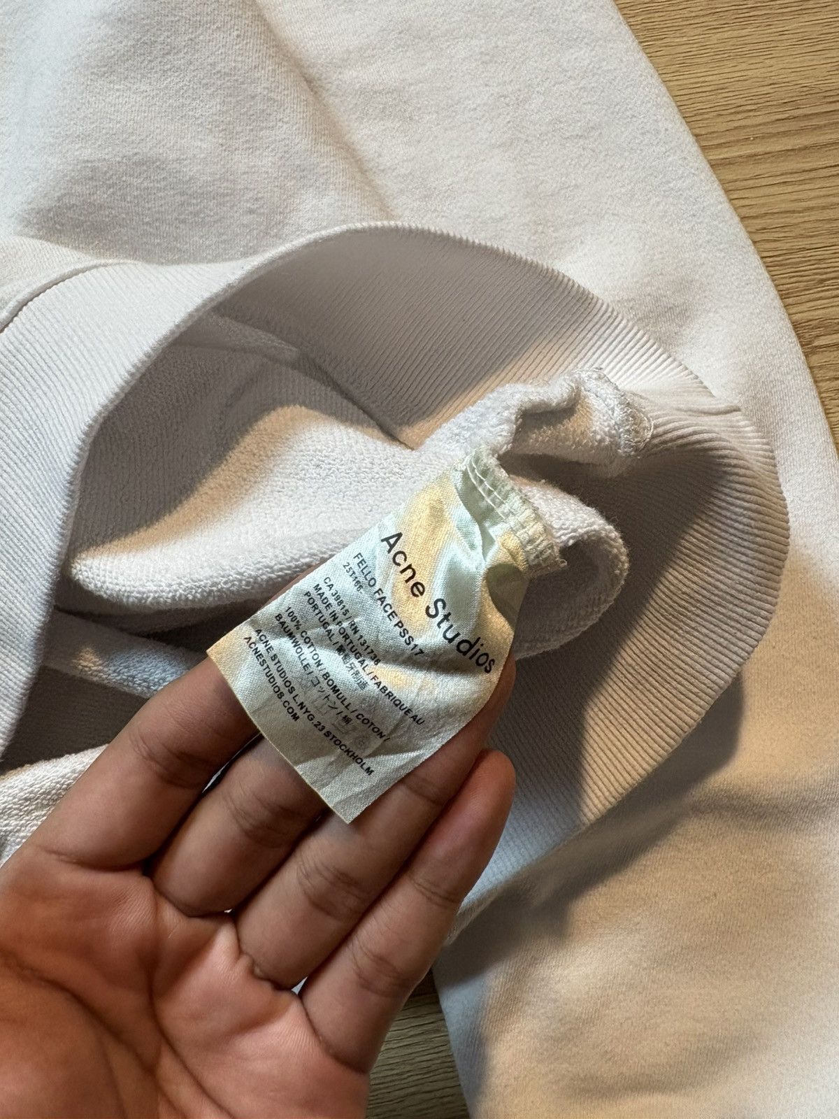 Acne Studios Acne Studios Big Face Sweatshirt Size US M / EU 48-50 / 2 - 6 Thumbnail