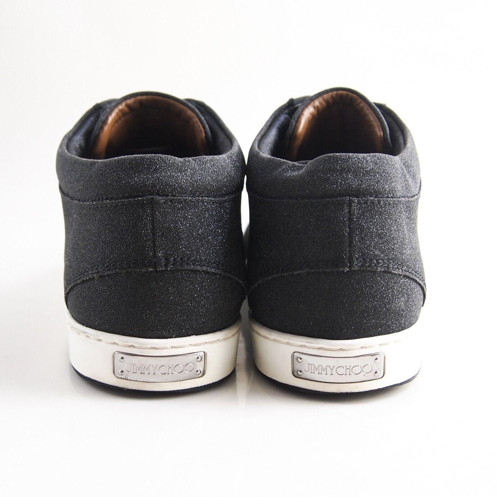 Jimmy Choo Jimmy Choo Sneakers Gray Glitter Womens EU 38.5 US 8.5 Size US 8.5 / IT 38.5 - 8 Thumbnail