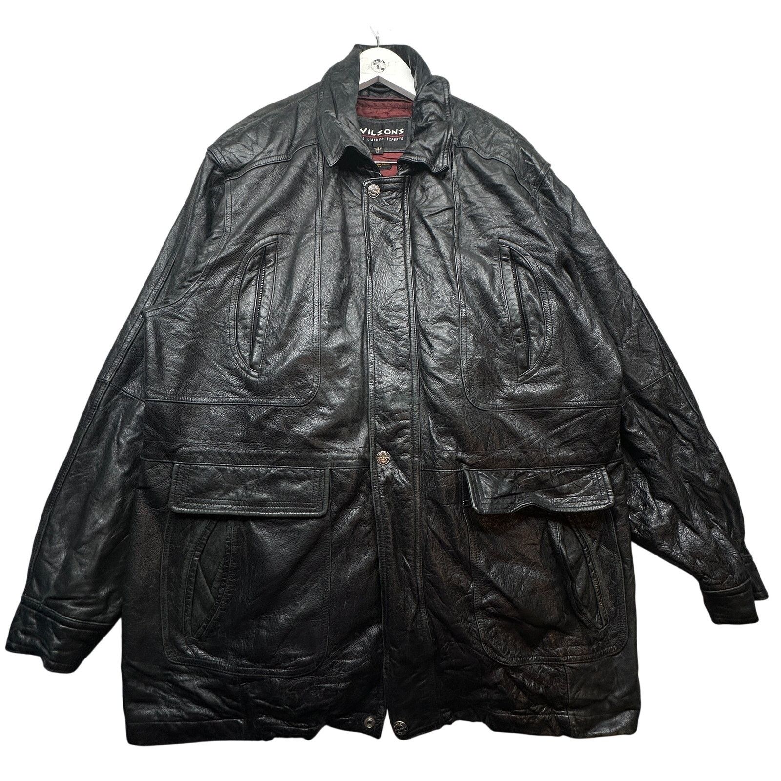 Wilsons Leather VTG Wilsons Leather Jacket XL Thinsulate Insulated Quited Size US XL / EU 56 / 4 - 1 Thumbnail