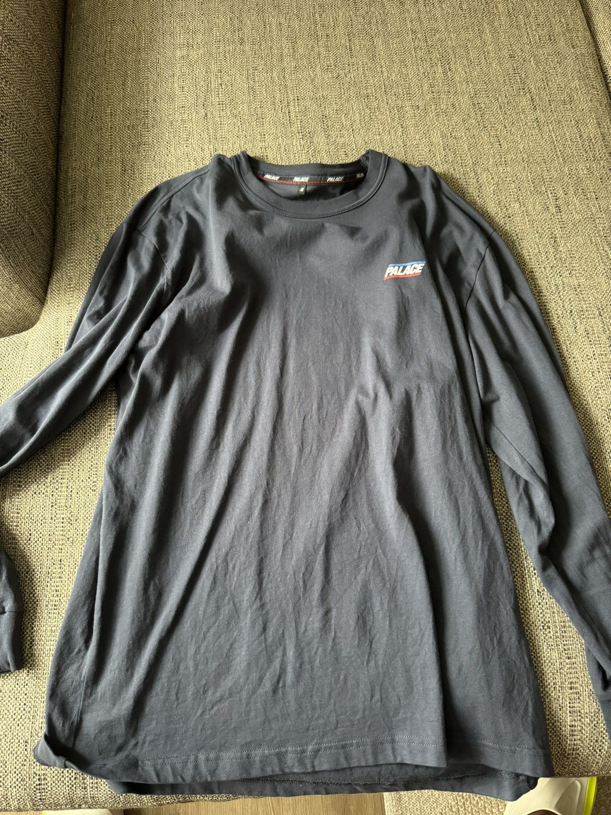 Palace 1 Truth Longsleeve Navy L パレス Palace 1 Truth Longsleeve Posh Blue Men's - SS25 - US