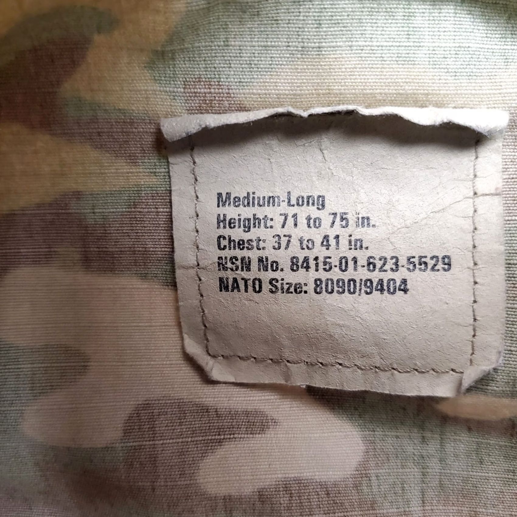 American Apparel VTG Camouflage Shirt Jacket Mens M Long Sleeve Army Coat Camouflage Military Cotton Nylon Canvas Button-Up Cardigan? Size US M / EU 48-50 / 2 - 5 Thumbnail