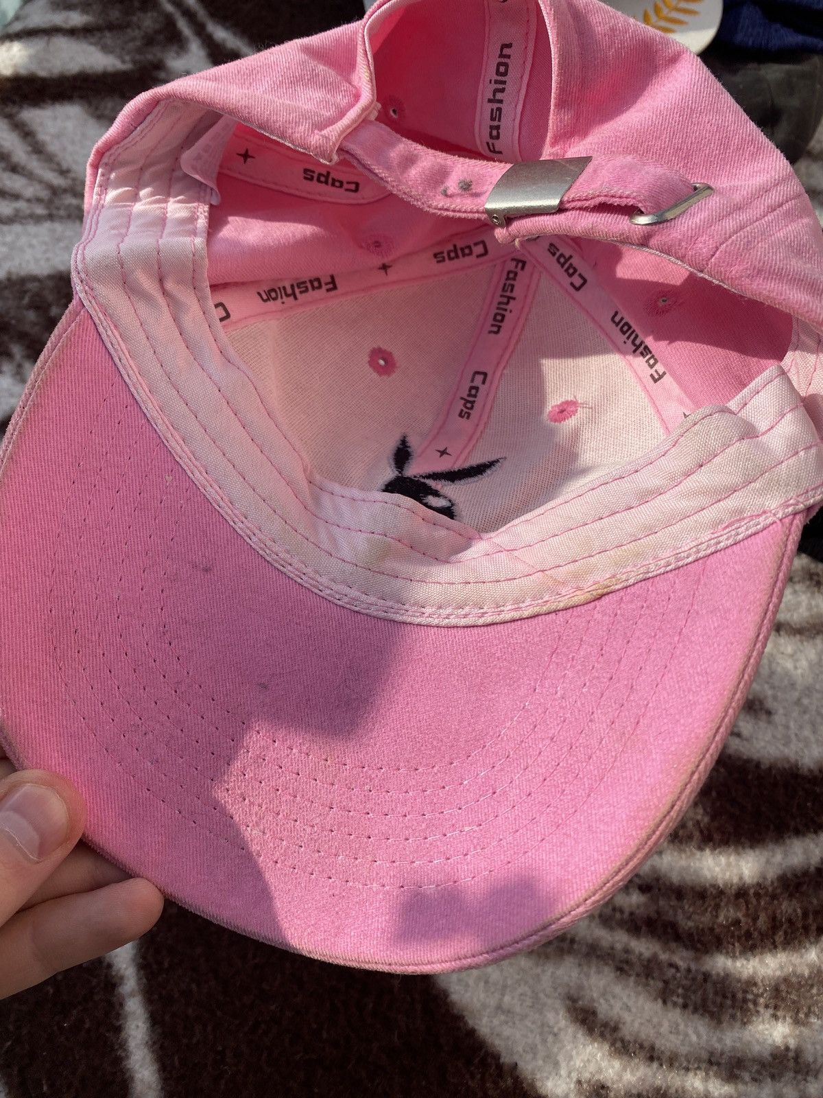 Playboy Playboy streetwear pink cap Size ONE SIZE - 6 Thumbnail