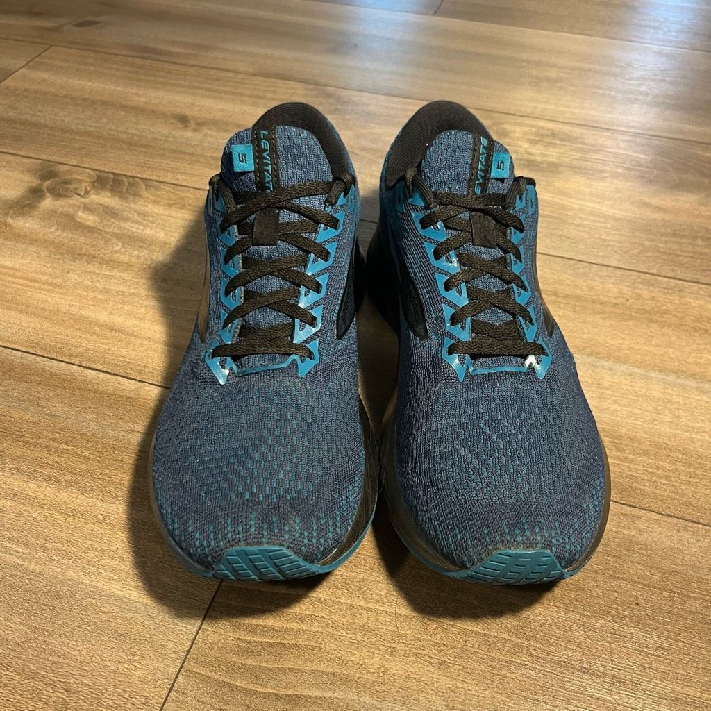 Brooks Brooks Levitate 5 Blue Athletic Running sneaker Men 10 Size US 10 / EU 43 - 2 Thumbnail