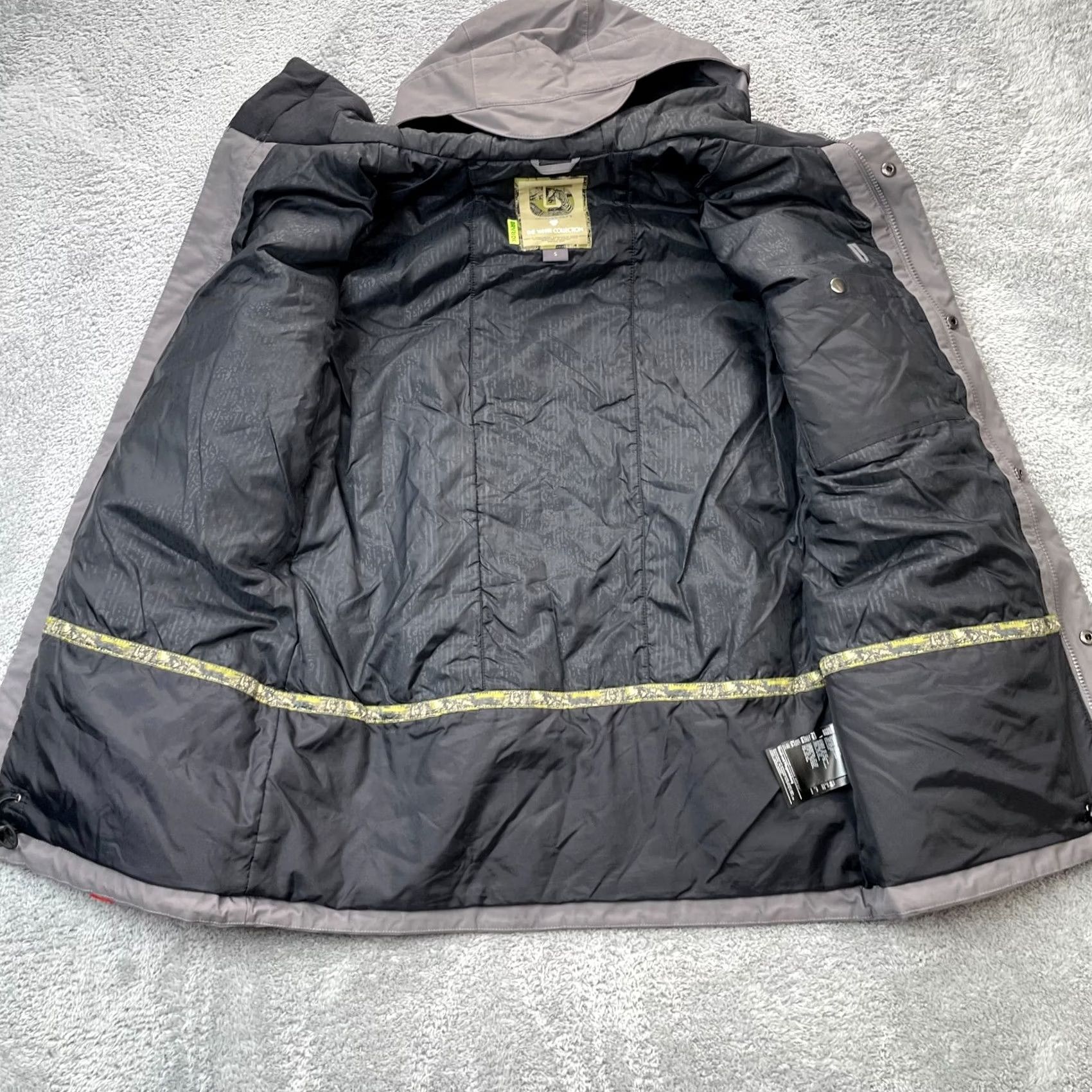 Burton Burton Jacket Mens Small Gray Dryride The White Collection Coat Hooded Full Zip Parka Casual Outdoor Ski Size US S / EU 44-46 / 1 - 5 Thumbnail