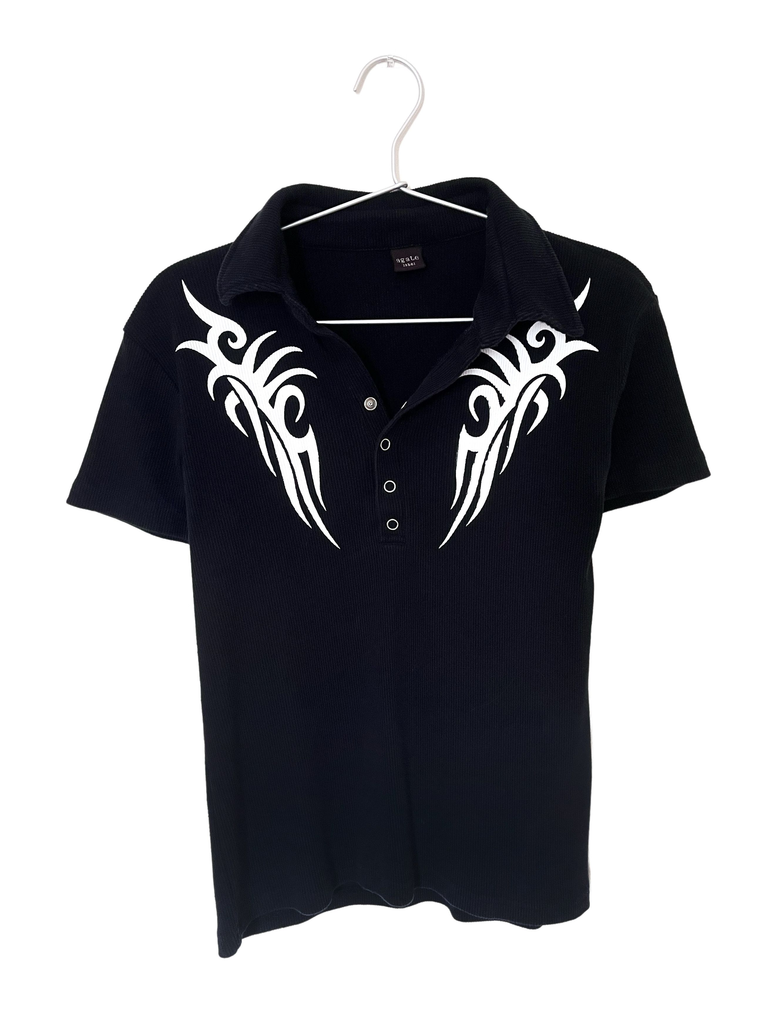 Tornado Mart Tribal Floral V-Neck T-Shirt – Paroxa Studios