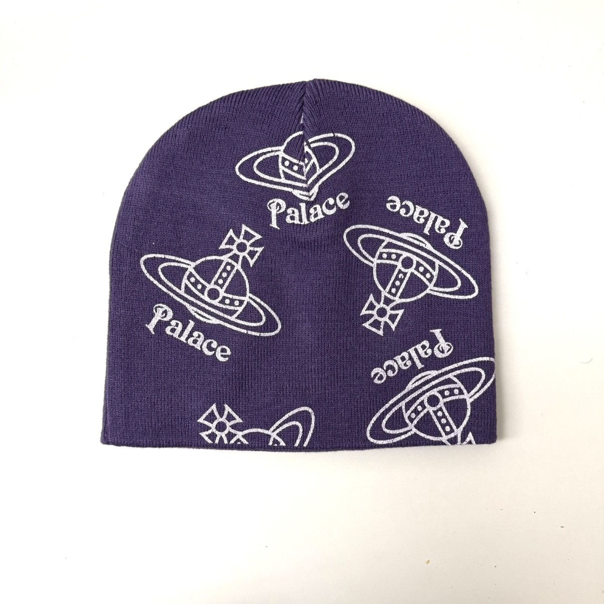 Palace × Vivienne Westwood FW24 Palace Vivienne Westwood Jersey Beanie hat orb logo Size ONE SIZE - 3 Thumbnail