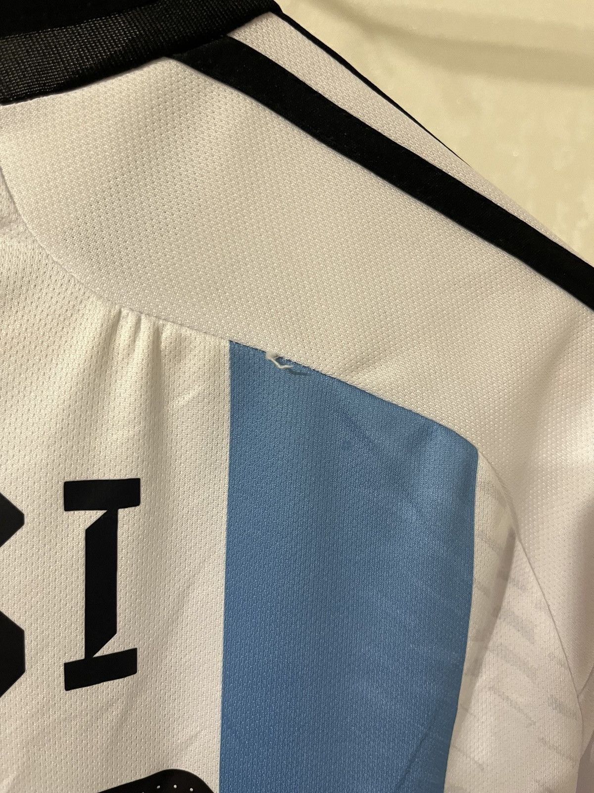 Other Argentina World Cup 2022 #10 Messi Home Jersey Size US M / EU 48-50 / 2 - 5 Thumbnail