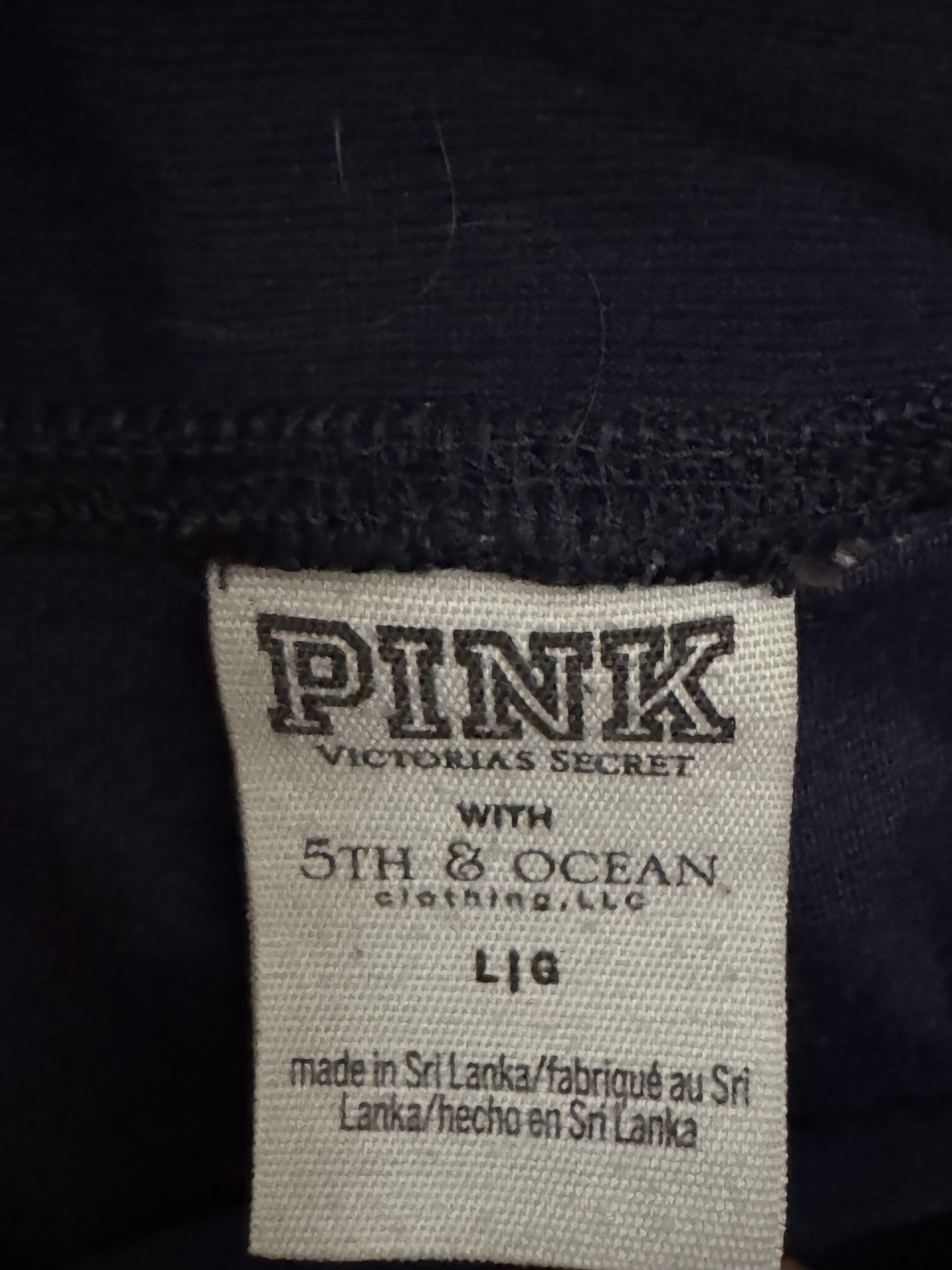 Pink × Victoria's Secret Womens Pink Michigan Leggins Size 30" / US 8 / IT 44 - 2 Thumbnail