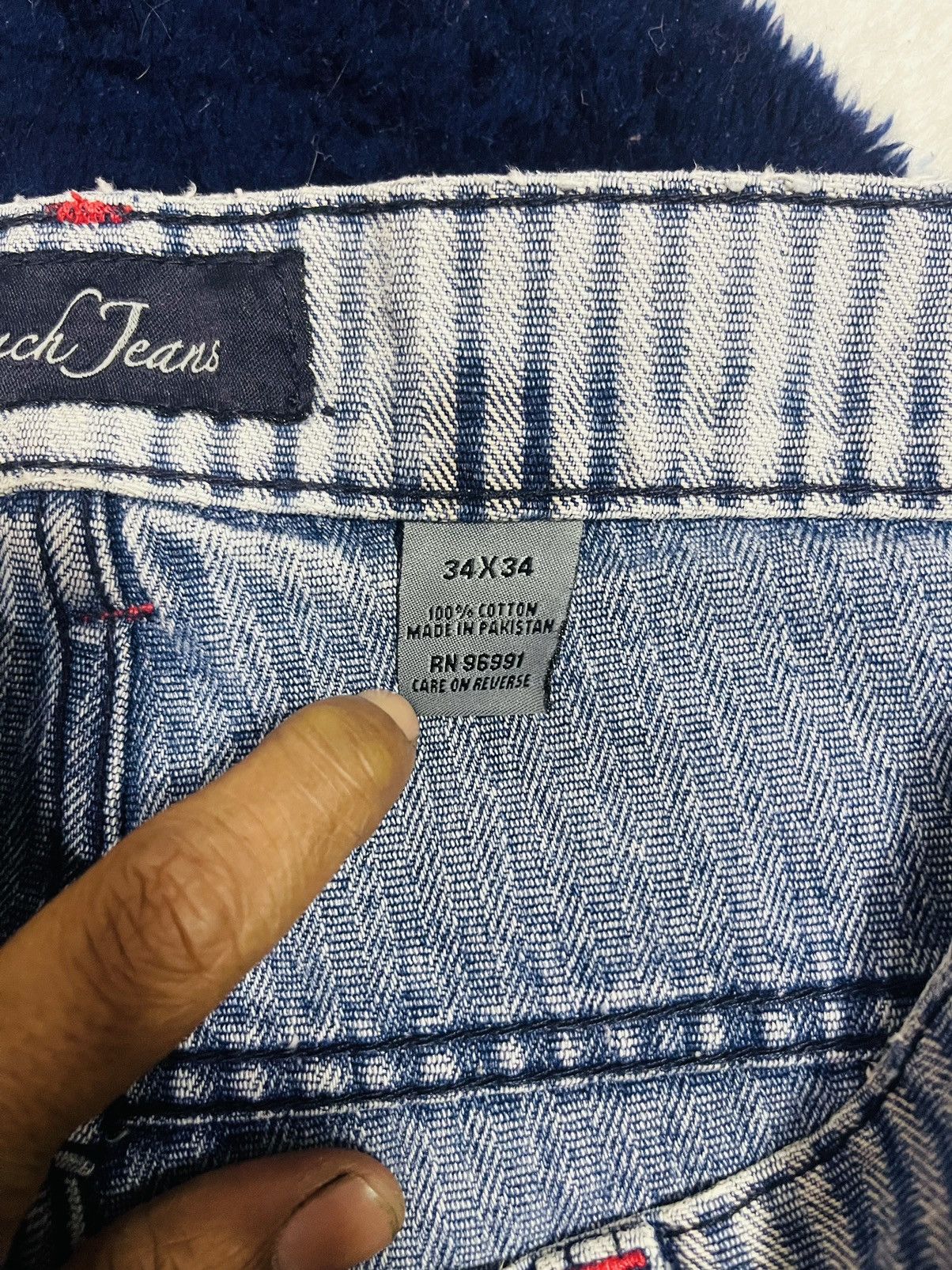 Clench × Jean Clench Hickory Jeans (14) Size US 36 / EU 52 - 9 Thumbnail