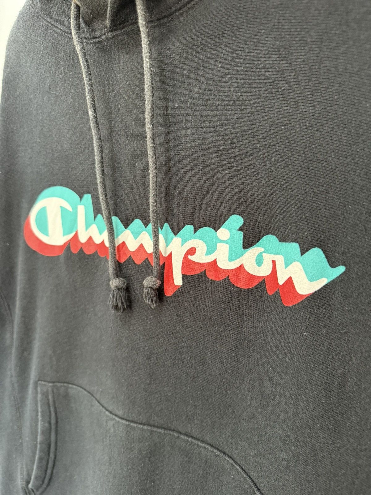 Champion 🔥 Champion Reverse Weave Multicolor Motion Logo Hoodie - S Size US S / EU 44-46 / 1 - 4 Thumbnail