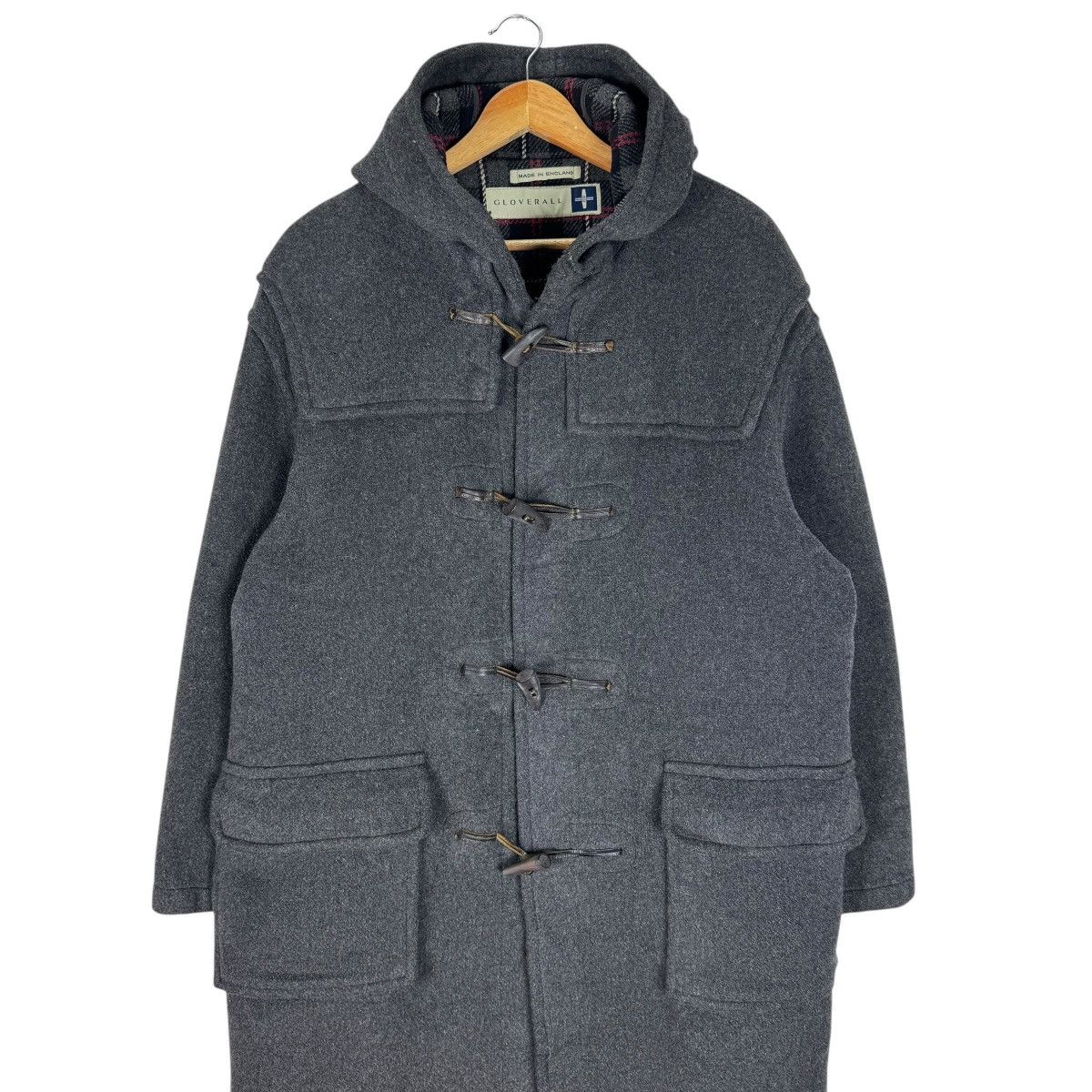 Gloverall ☀️GLOVERALL ENGLAND HOODIE DUFFLE COAT JACKET Size US L / EU 52-54 / 3 - 3 Thumbnail