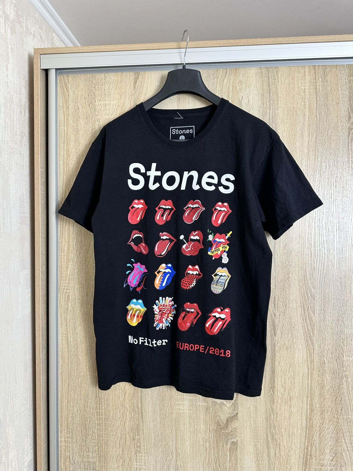 Band Tees 🔥 The Rolling Stones No Filter Rock Band Tour T Shirt Size US L / EU 52-54 / 3 - 1 Thumbnail