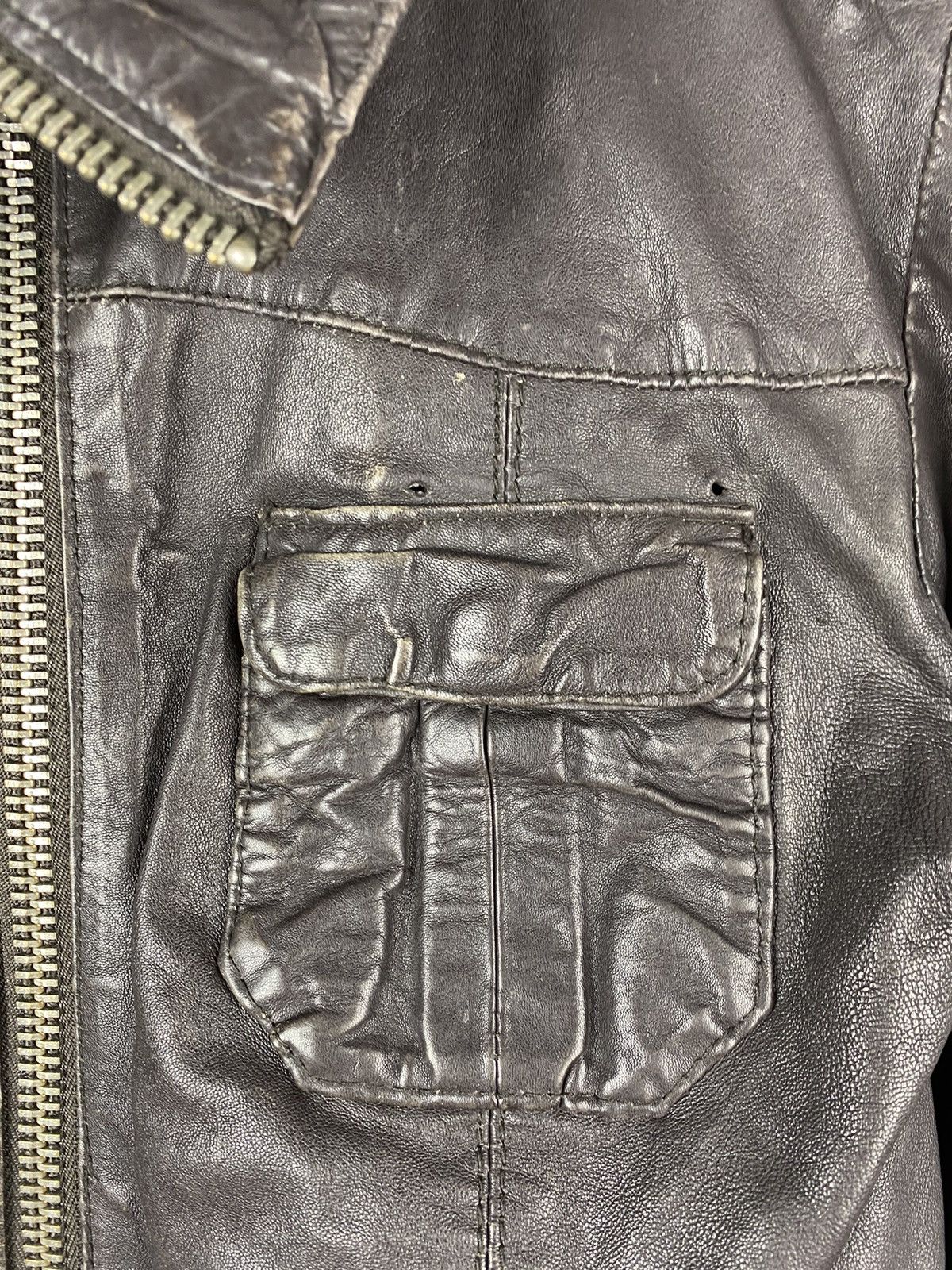 Superdry Superdry Japan men’s leather multipocket Jacket Size US M / EU 48-50 / 2 - 11 Thumbnail